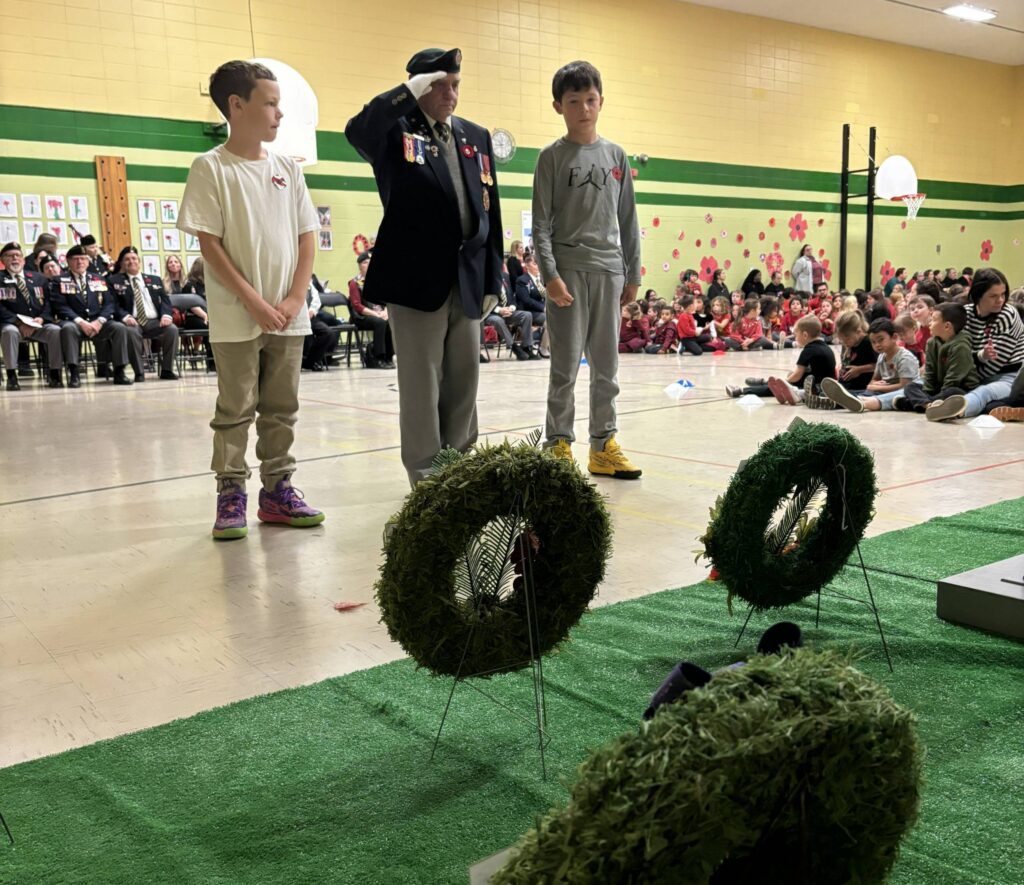 École St-Willibrord : apprendre aux enfants à honorer les vétérans