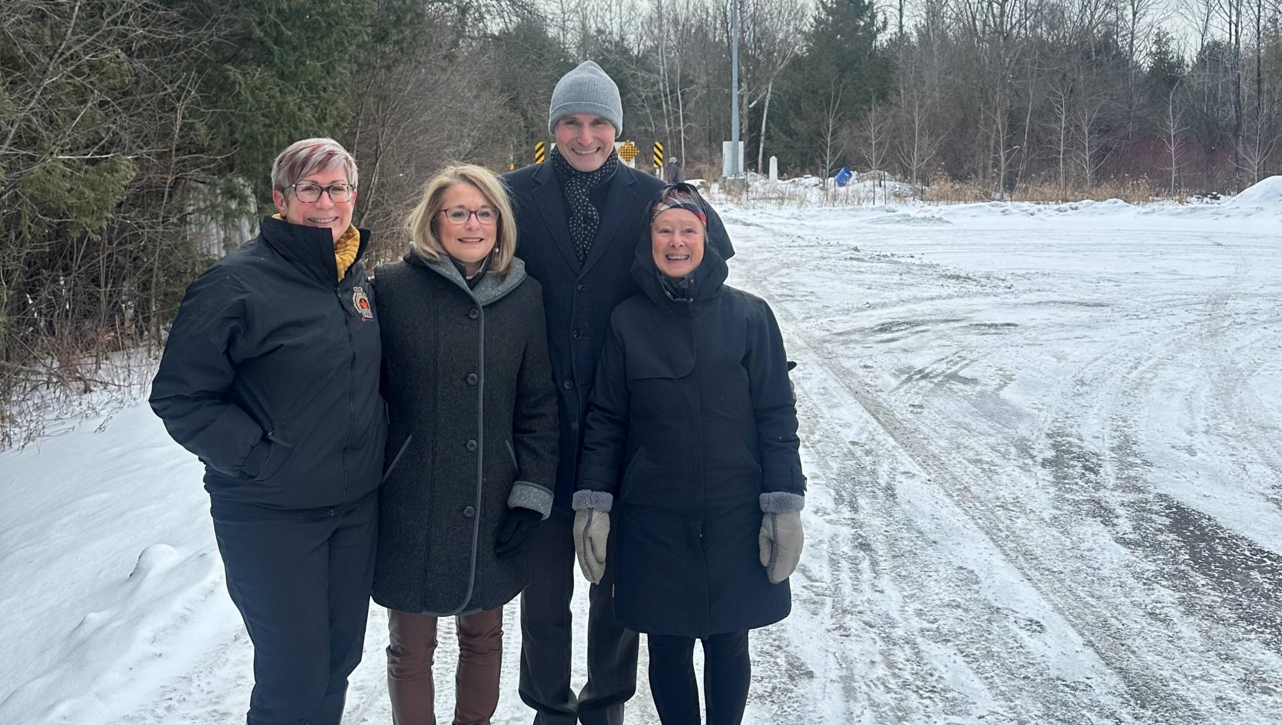Visite éclair de Jean-Yves Duclos à Châteauguay