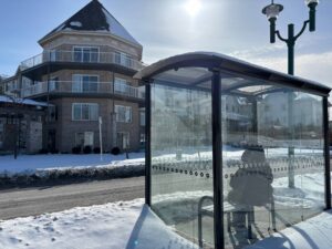 Ajout d’un abribus à Châteauguay