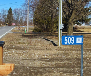 Sainte-Martine: des bornes d’adresse pour aider les services d’urgence