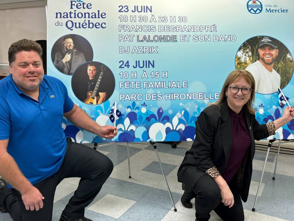 Fête nationale : Francis Degrandpré à Mercier