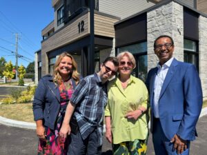 Logements supervisés à Mercier : la persévérance du conseil d’administration saluée