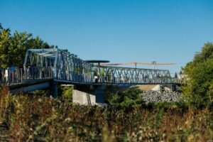 Rivière Châteauguay : la nouvelle passerelle inaugurée