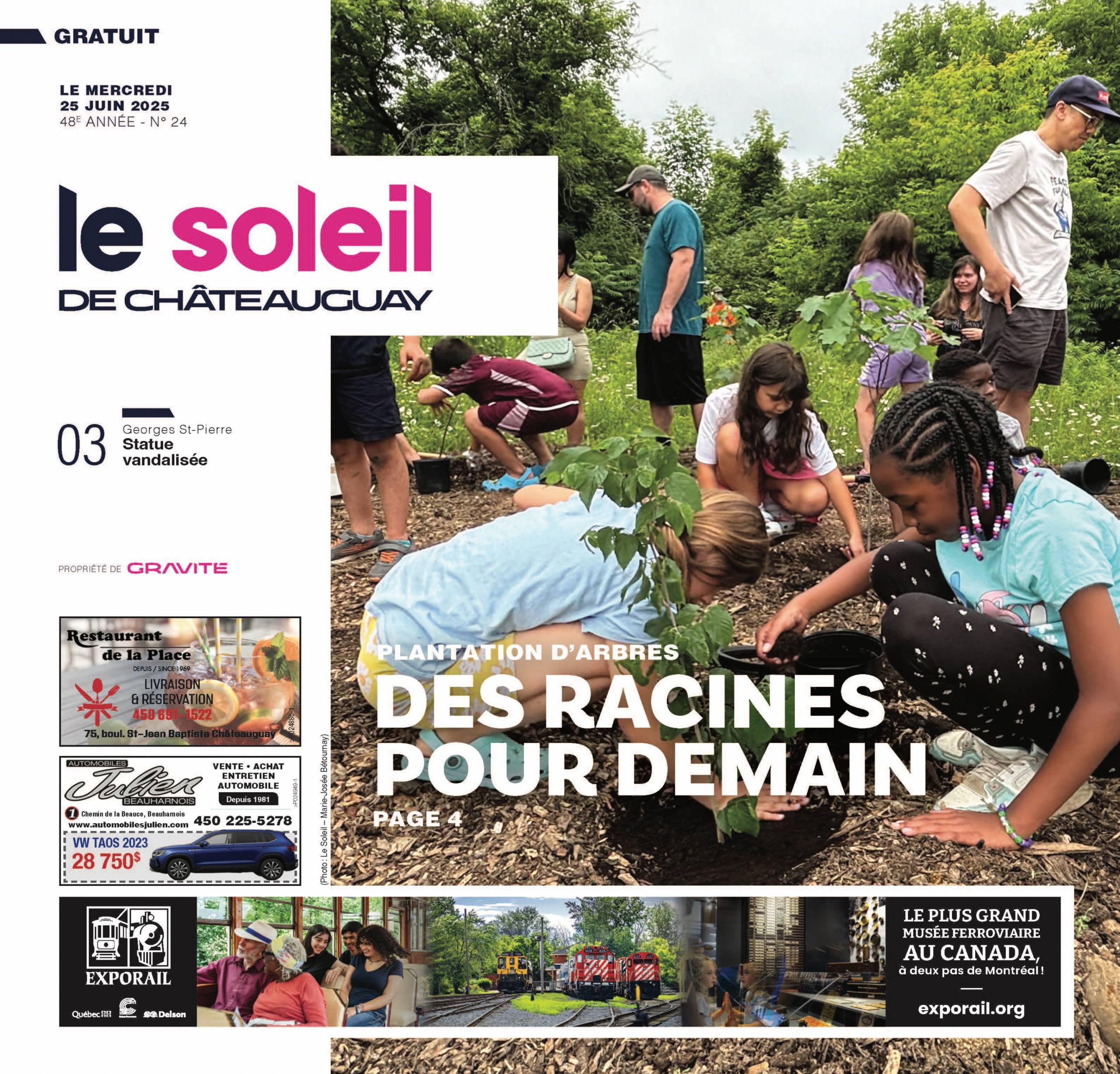 Journal Le Soleil de Châteauguay – 25 juin 2025