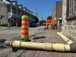 Travaux rue Ellice: retard sur le premier tronçon