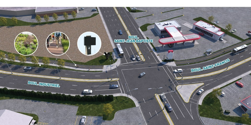 Réalignement des boulevards : congestion à venir sur Saint-Jean-Baptiste