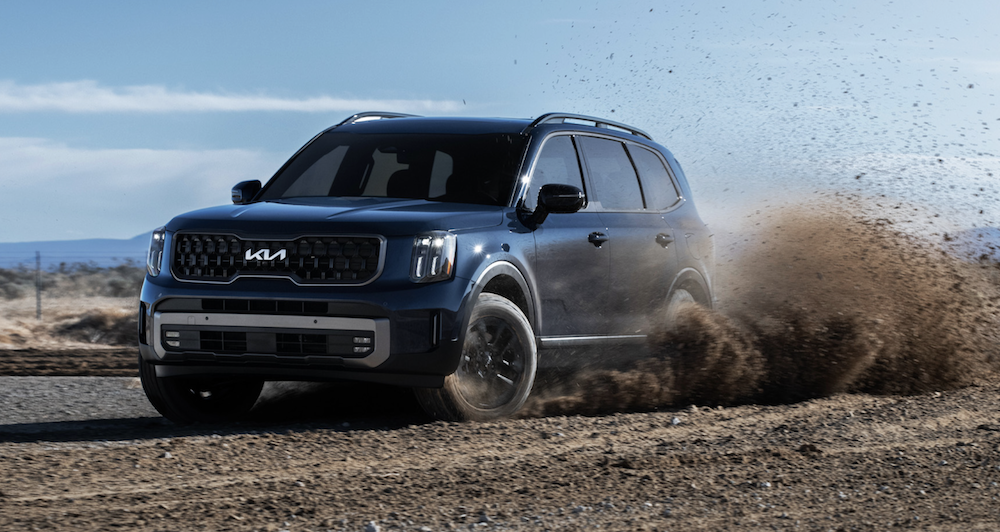 Kia rappelle 427 000 Telluride pour risque de tonneau