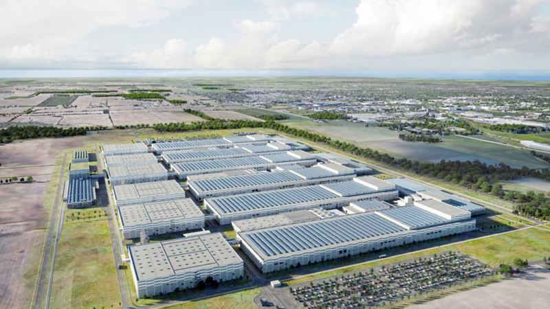 Volkswagen revoit ses objectifs pour ses usines de batteries en Europe et au Canada