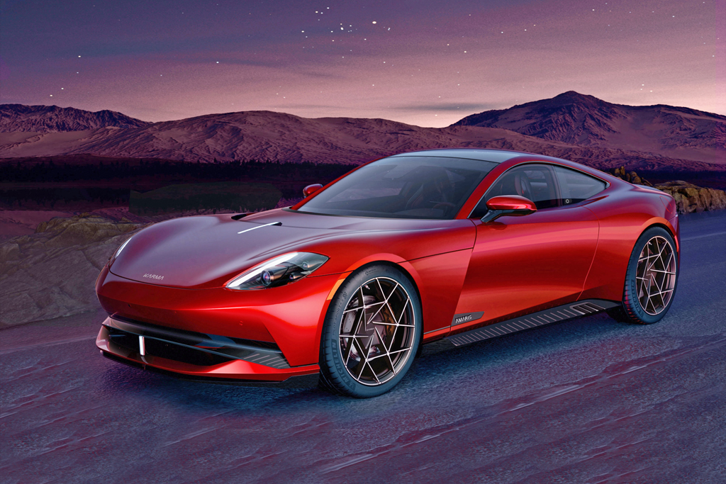 Karma dévoile son premier coupé hybride branchable : l’Amaris