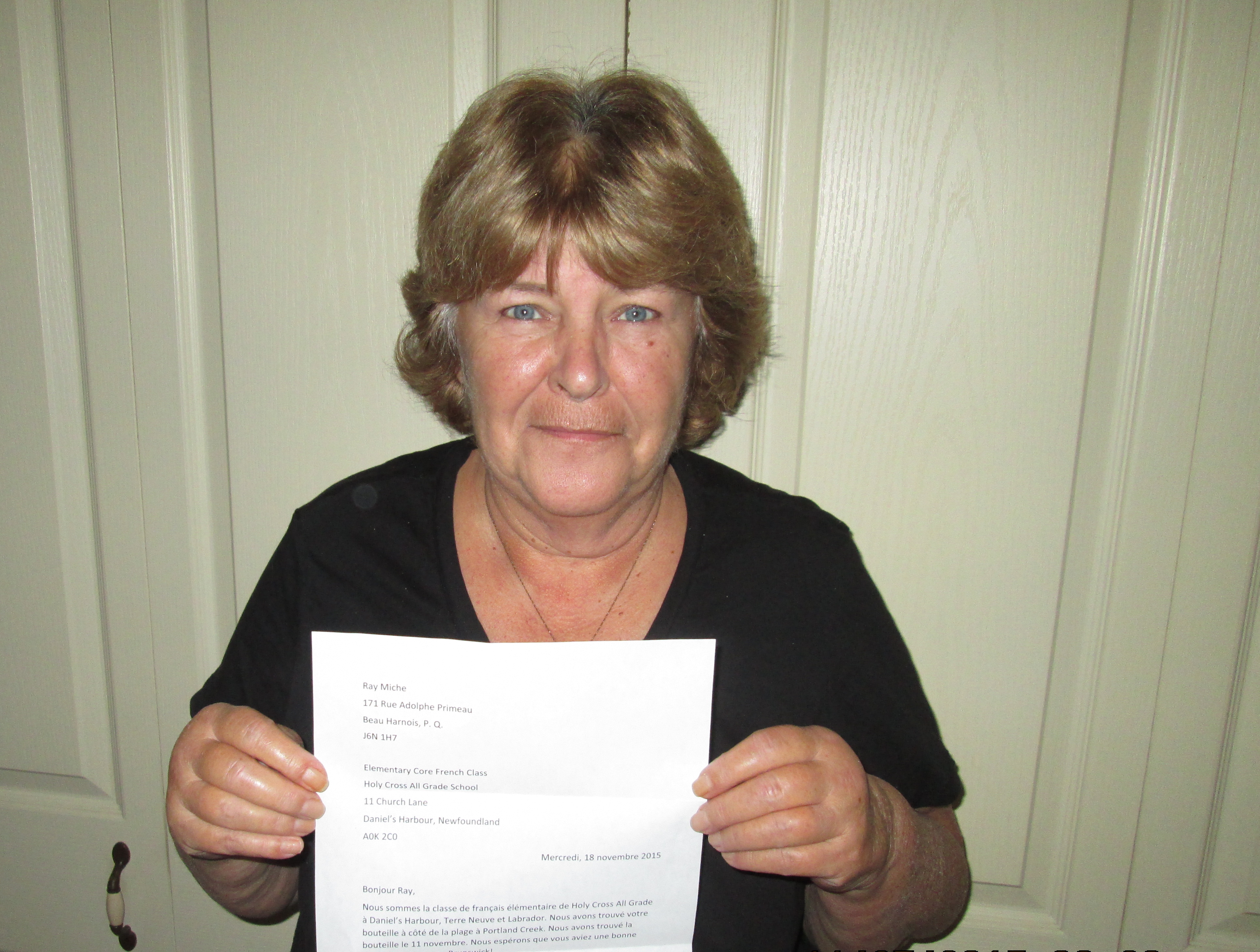 Leur bouteille jetée à la mer trouvée par des écoliers à Terre-Neuve