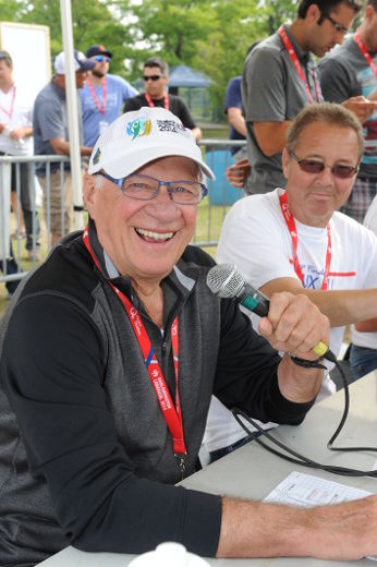 Une voix d’or à la finale de baseball