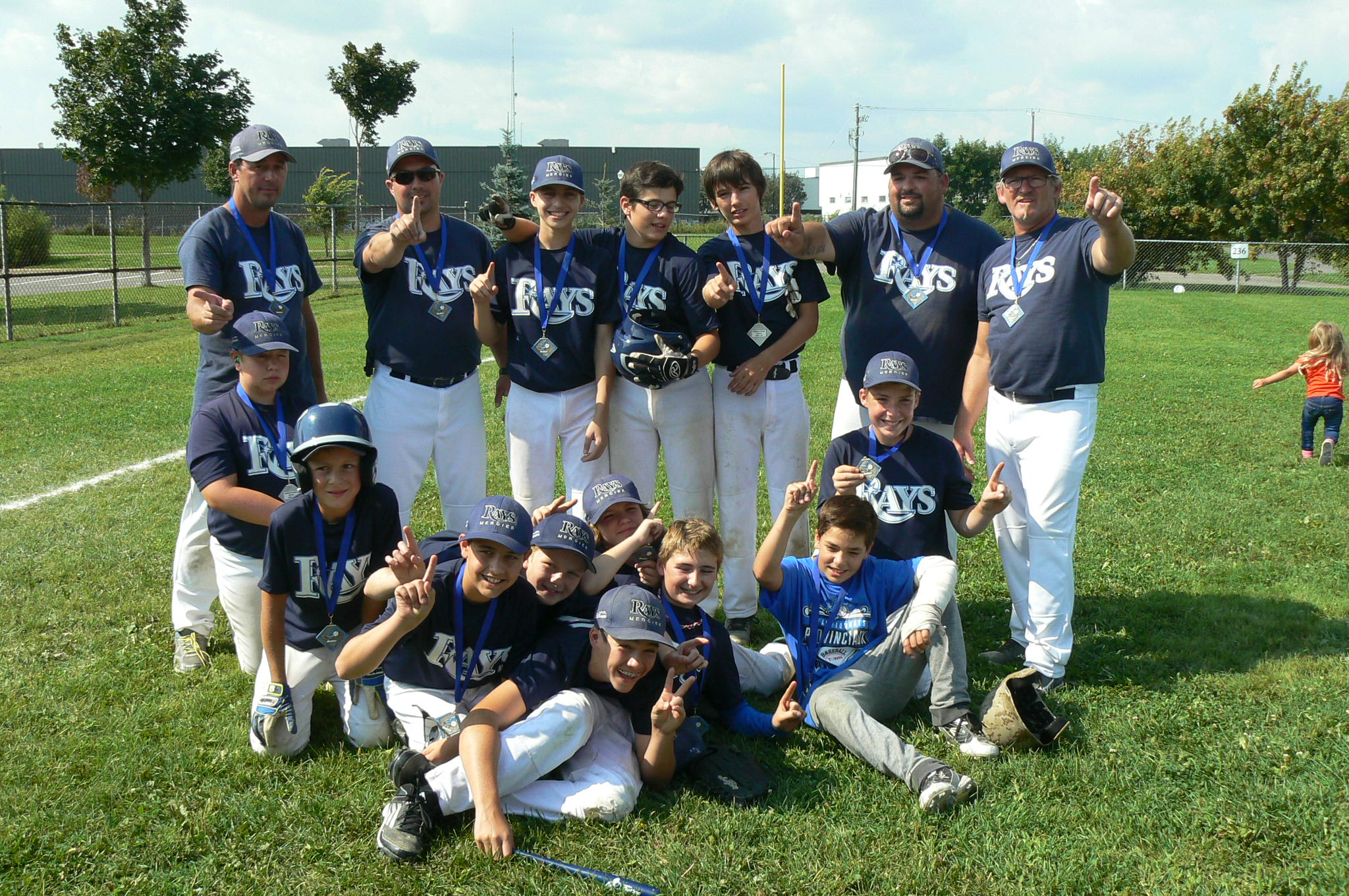 Les Rays vice-champions du Québec