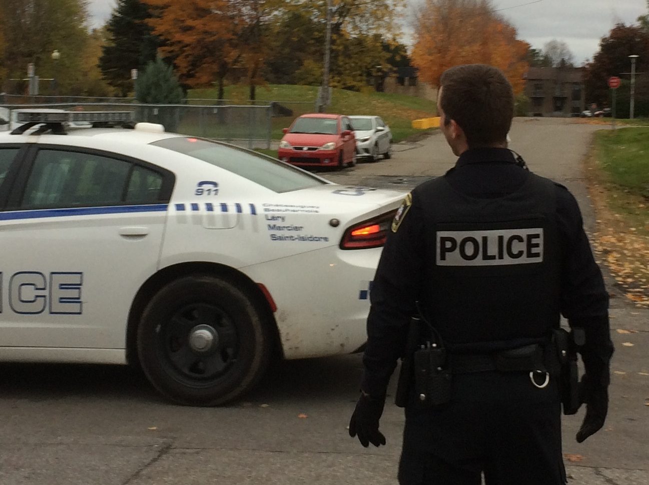 Homme blessé par un coup de feu à Châteauguay