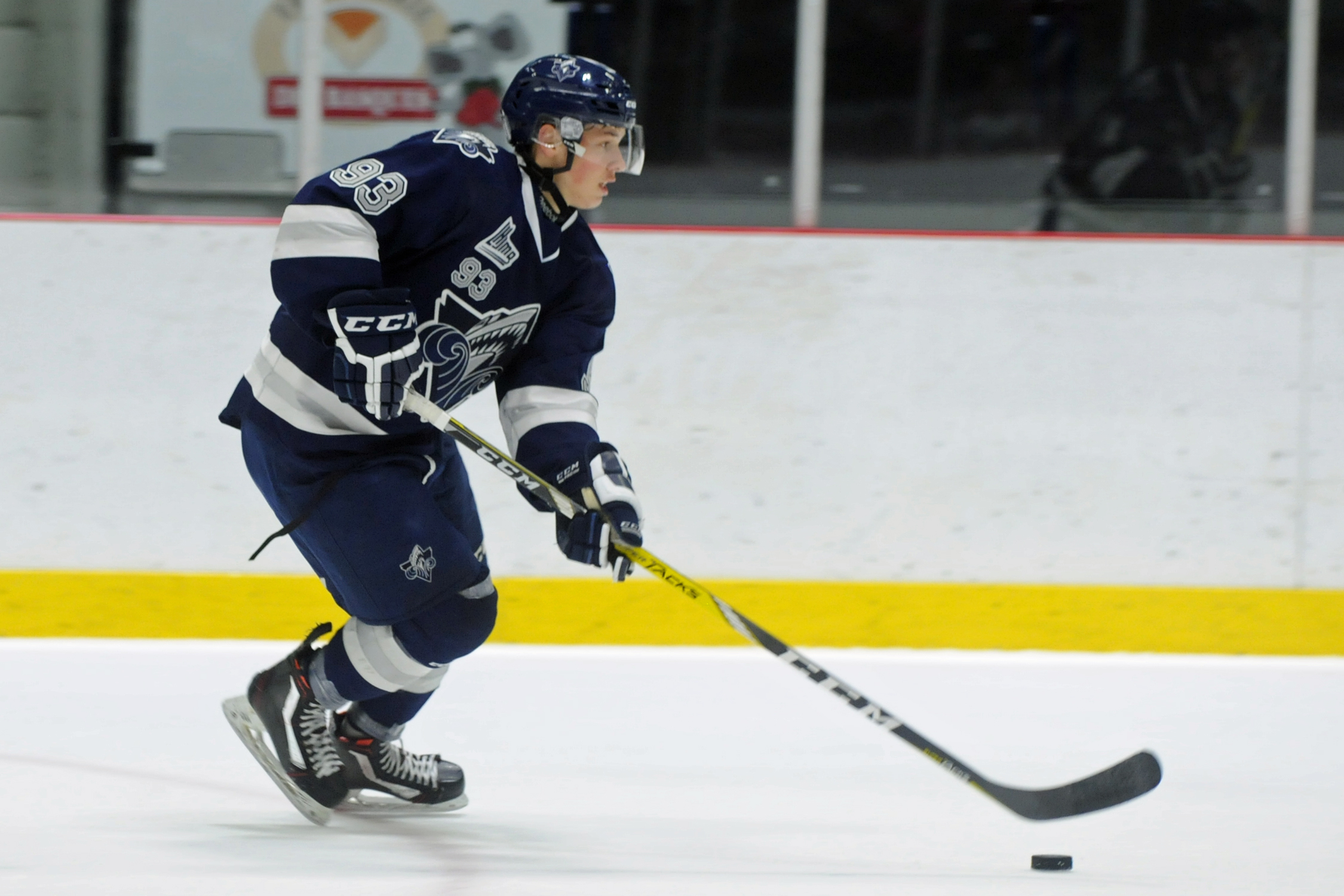 Bon début de saison pour Karl Boudrias avec l&rsquo;Océanic de Rimouski