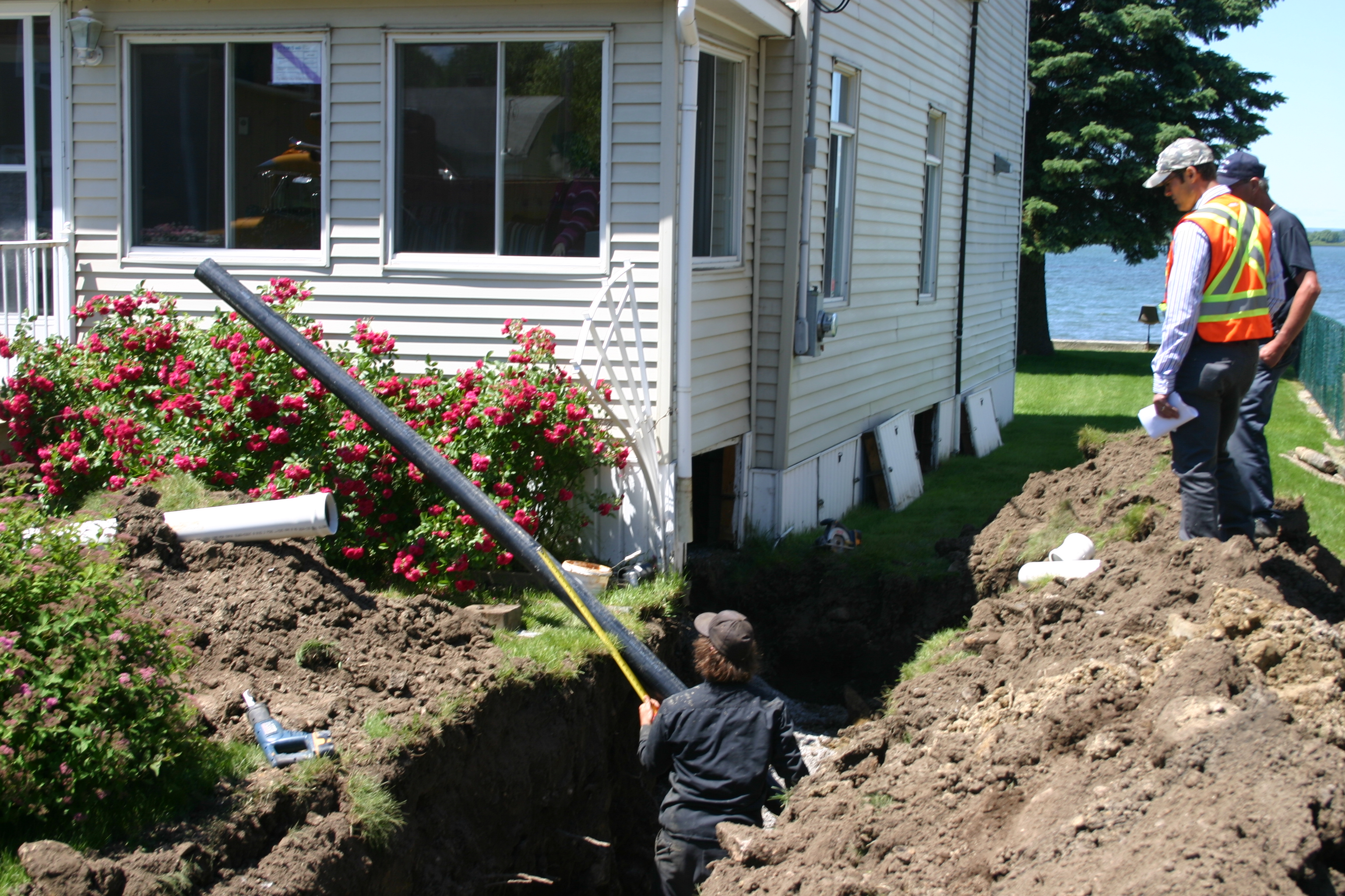 Plus long que prévu pour la suite des travaux d’égout et d’aqueduc à Léry