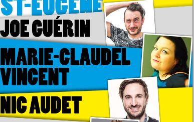 Un spectacle pour adultes au profit des élèves de l&rsquo;école Saint-Eugène à Beauharnois