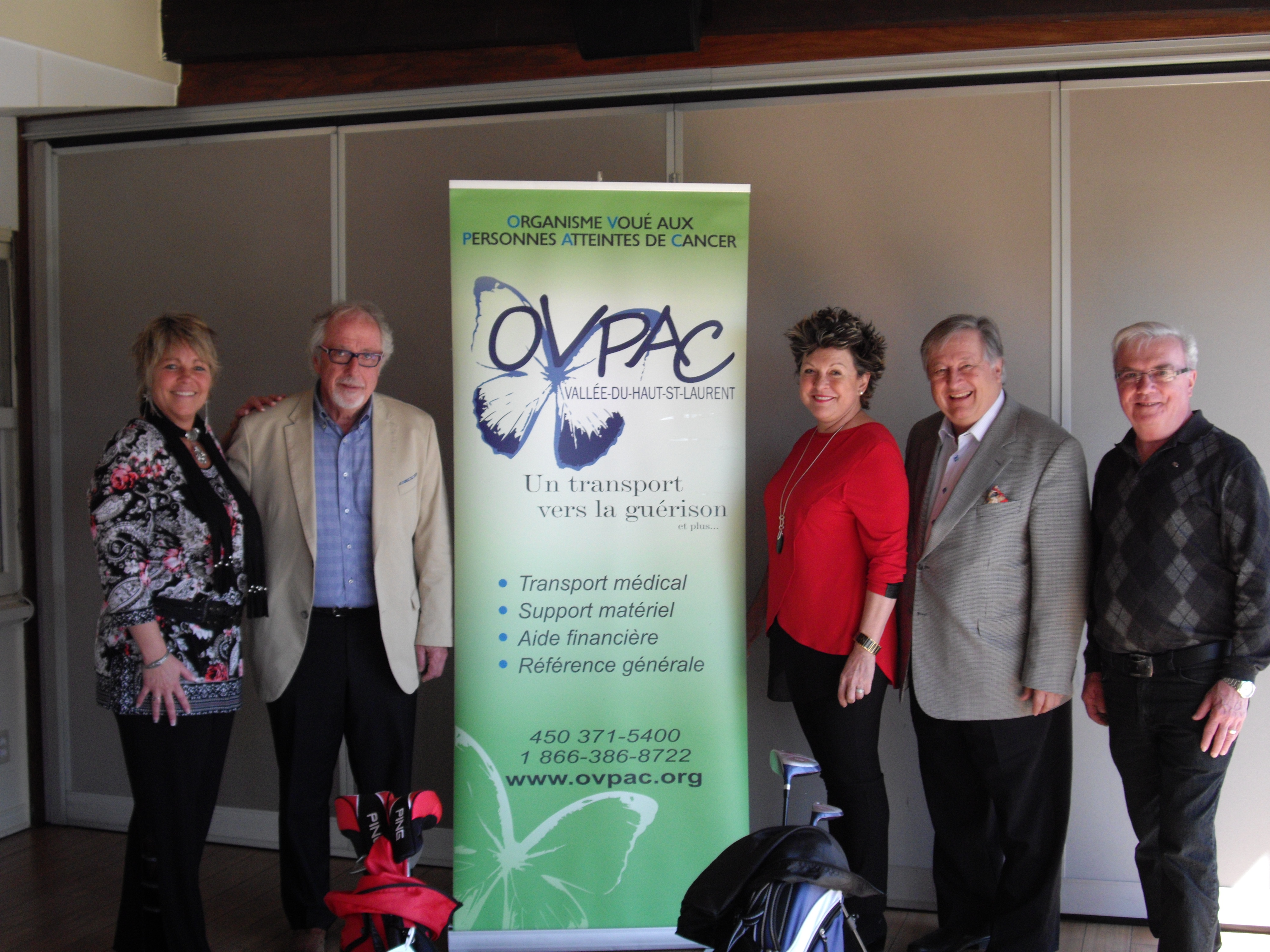 Image illustrant l'article: Un tournoi de golf à Léry pour aider des malades à se déplacer