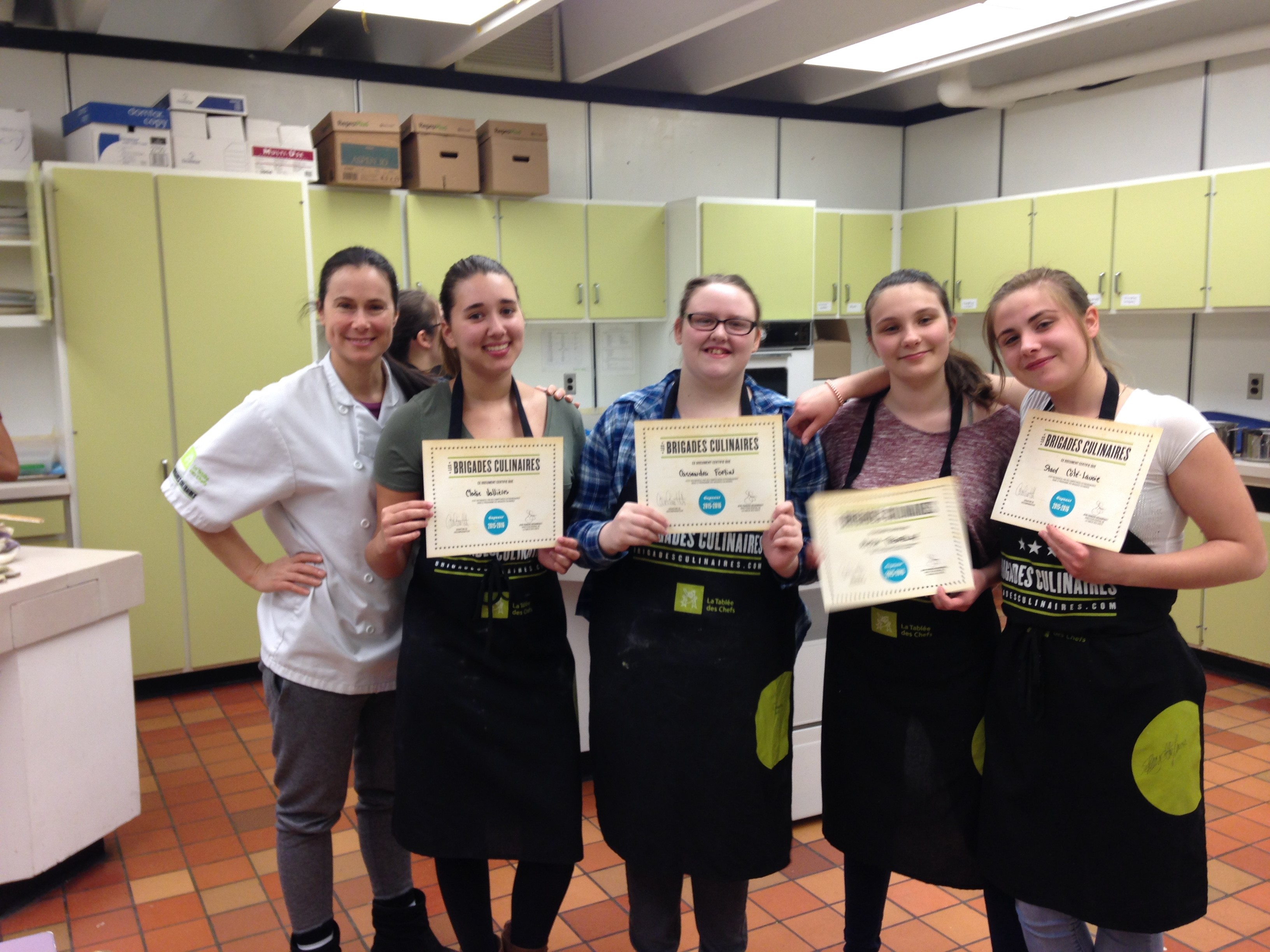Des cuisiniers en herbe en demi-finale
