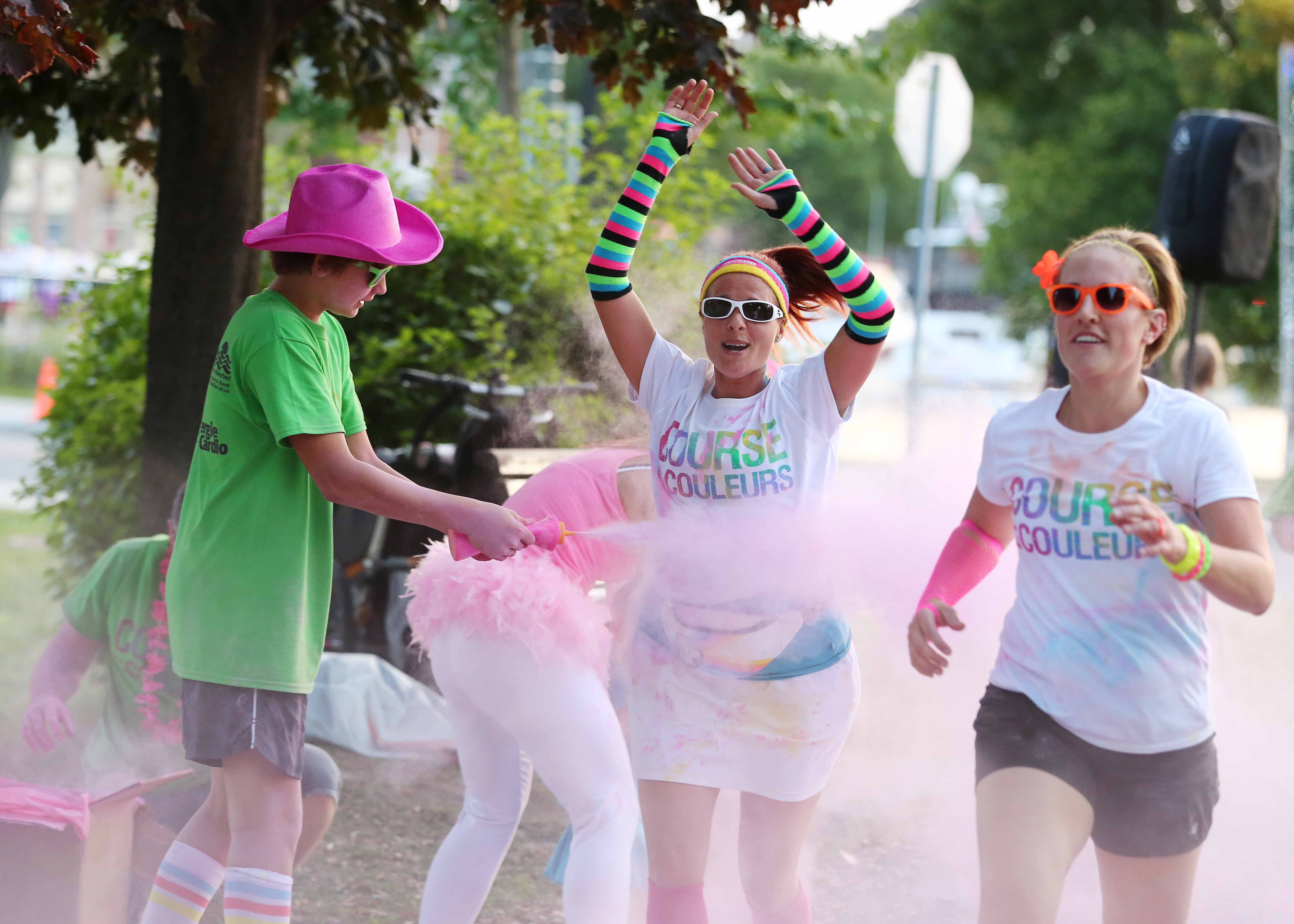 Des coureurs vont en voir de toutes les couleurs à Beauharnois