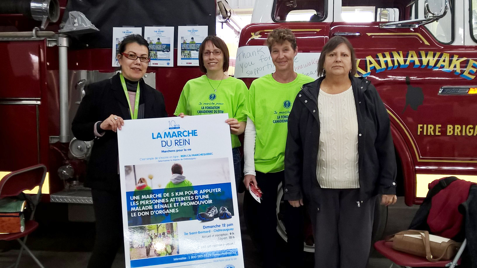 La marche du rein arrive à grands pas