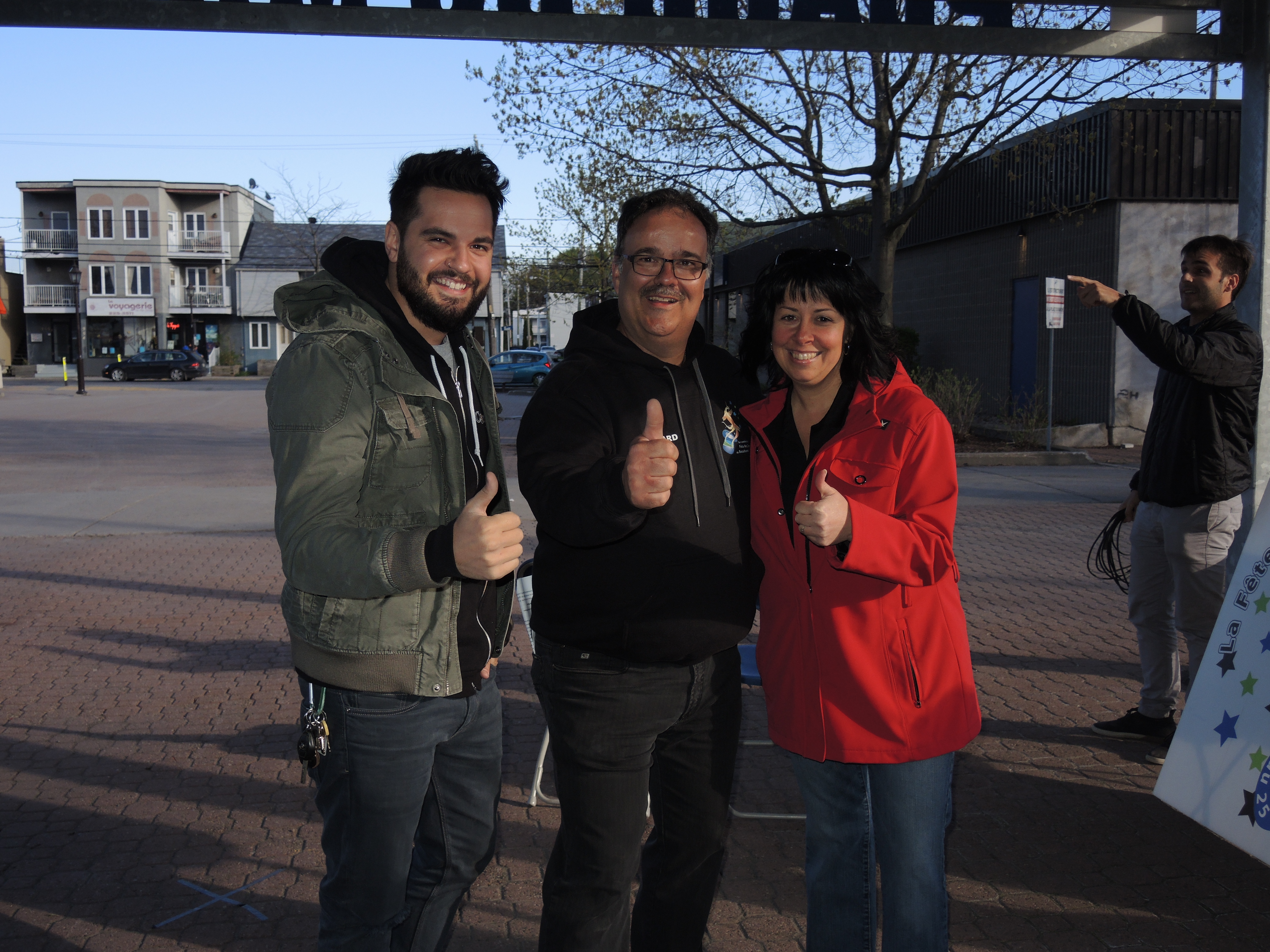 Les Frères à Ch’val, Jici Lauzon et Noir Silence à la Fête des citoyens