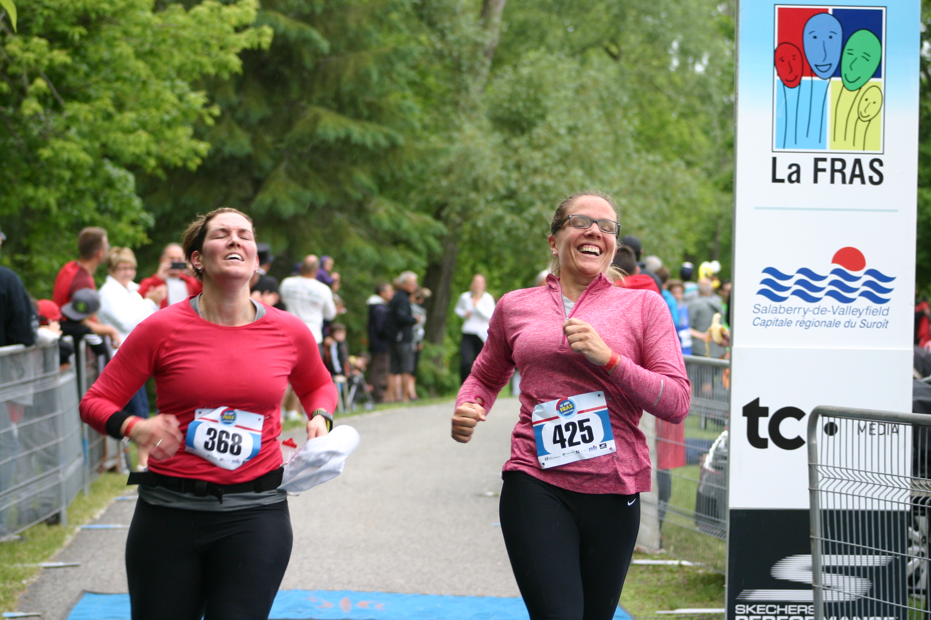 Les femmes mènent le bal en course à pied