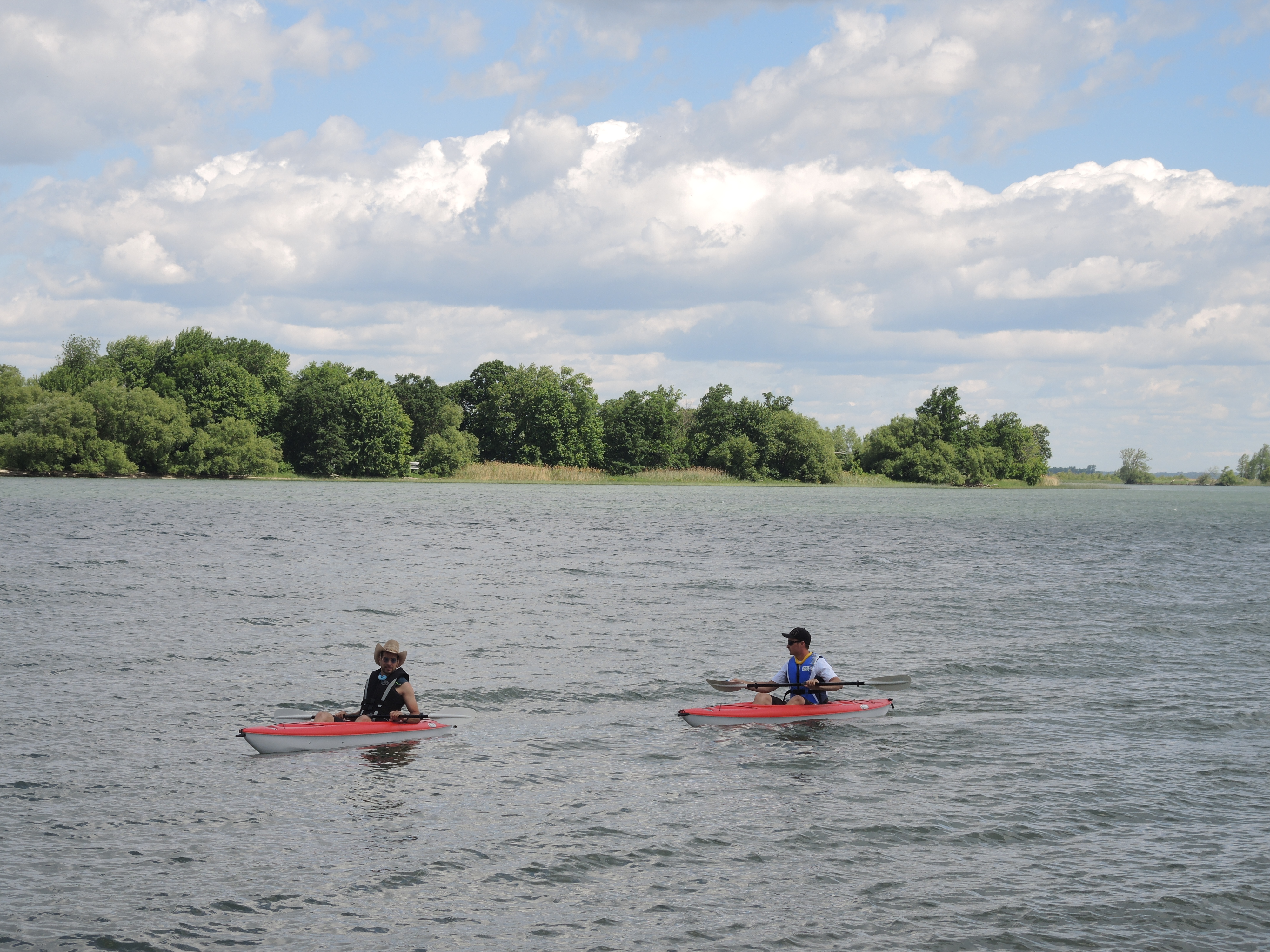 Des kayaks à louer pour voir de près les Îles-de-la-Paix