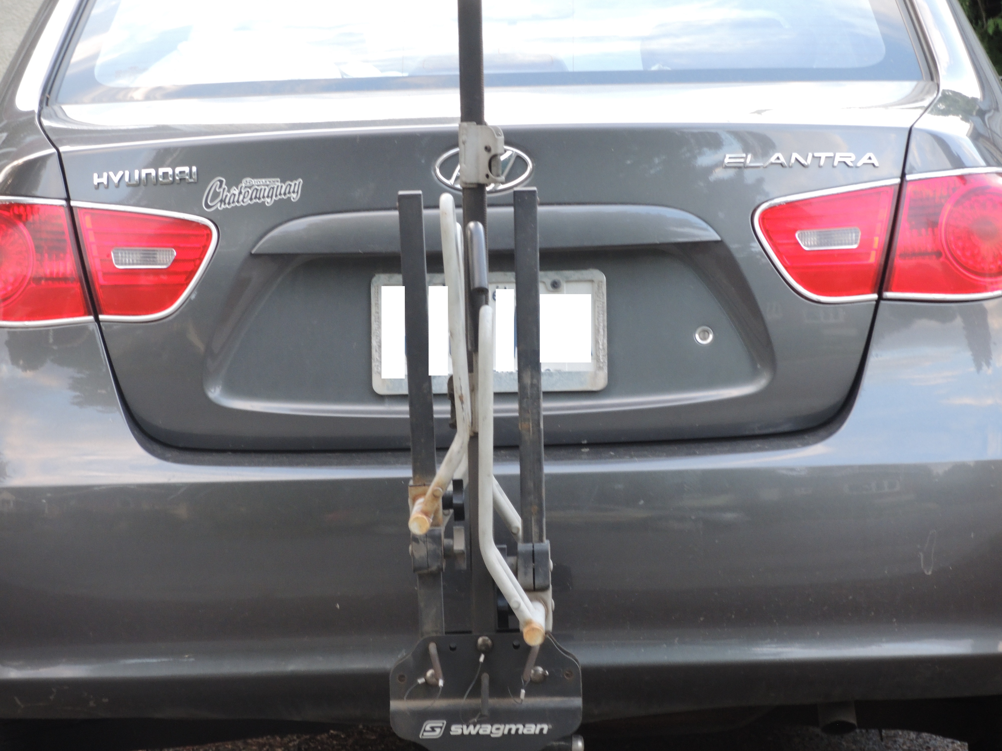 Image illustrant l'article: Amende de 681 $ pour une plaque masquée par un support à vélo