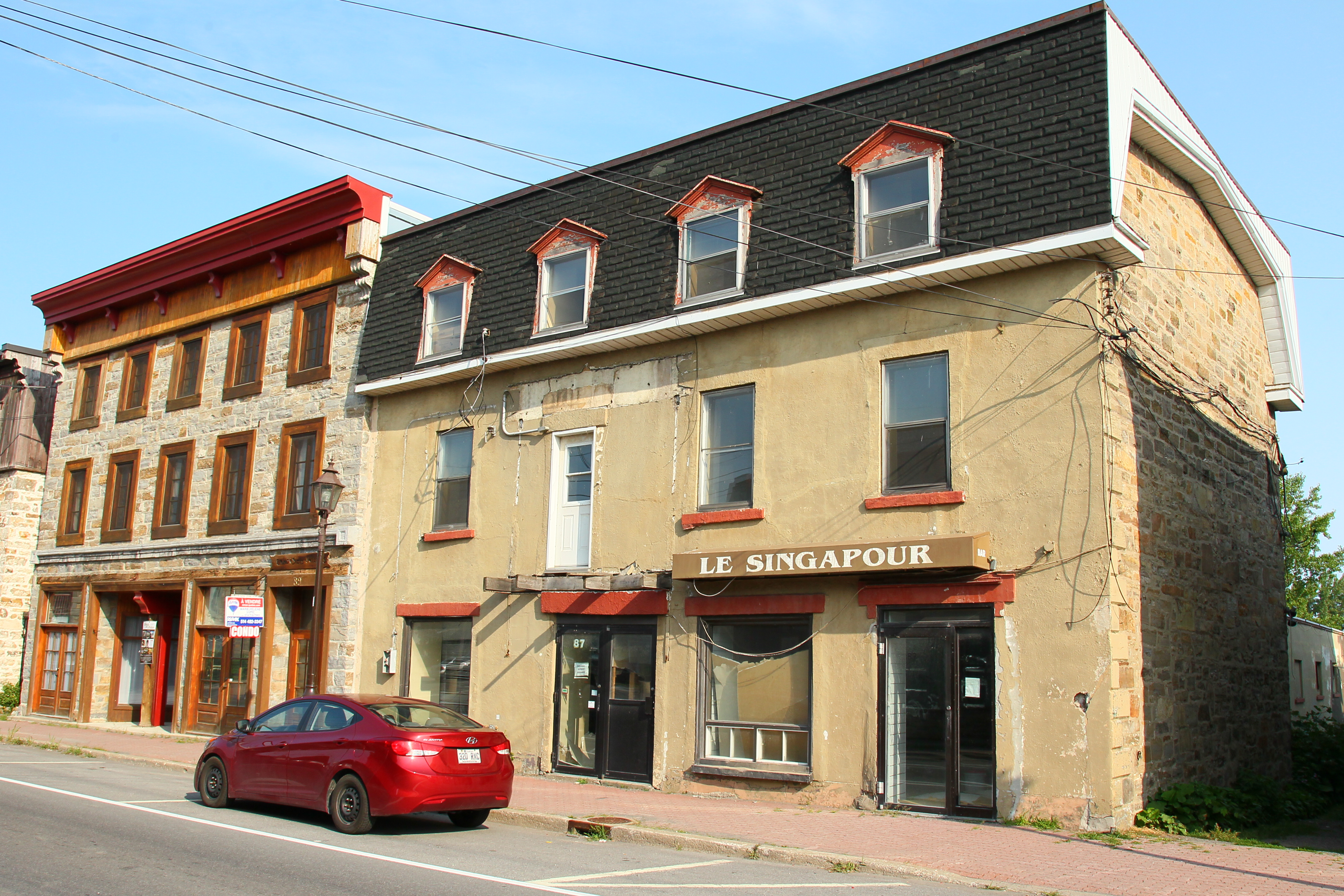 Deux immeubles du centre-ville de Beauharnois feraient place à des condos
