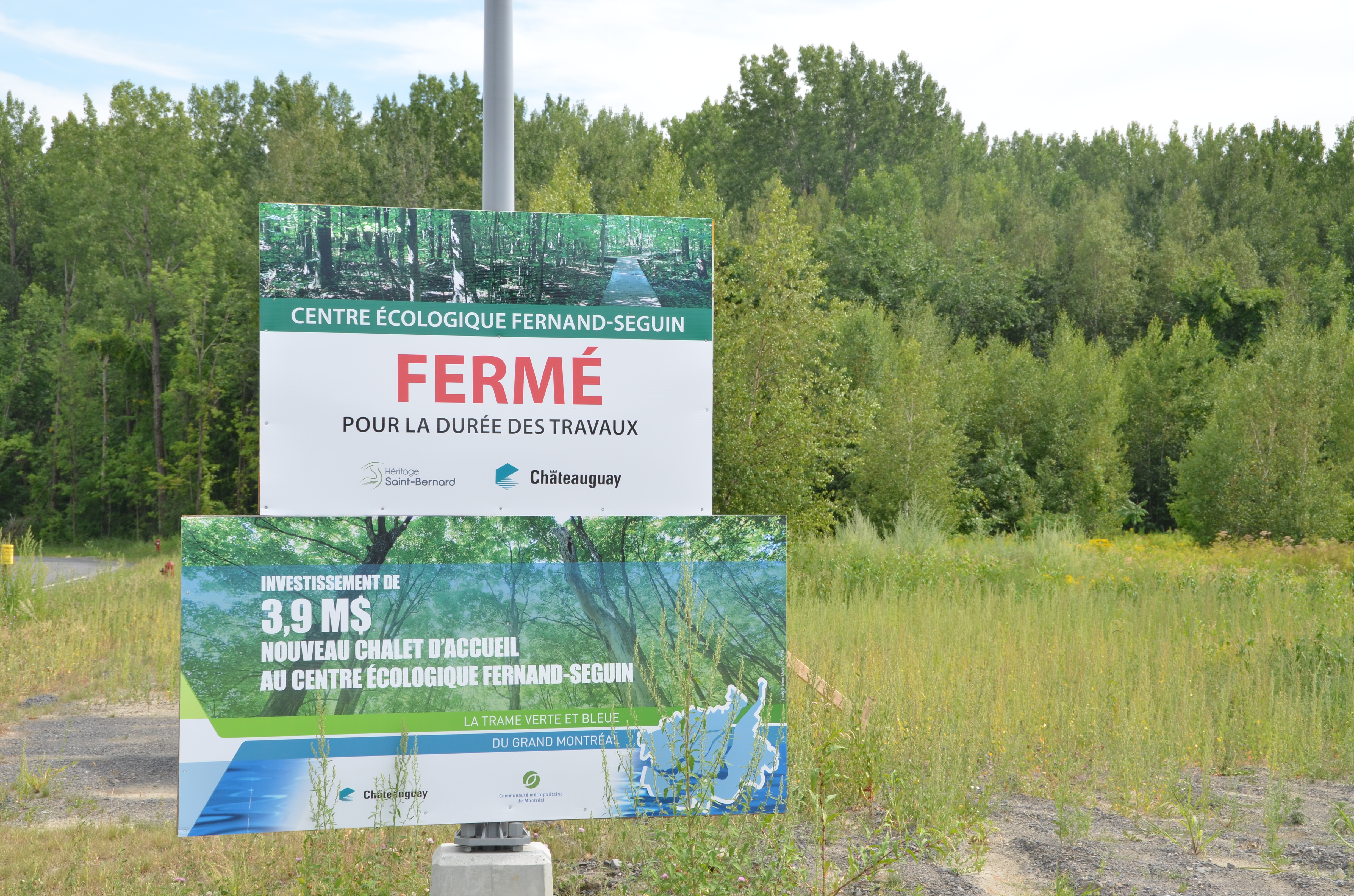 Image illustrant l'article: Construction d’un chalet au refuge Fernand-Seguin : plan revu à cause d’un litige entre la Vill