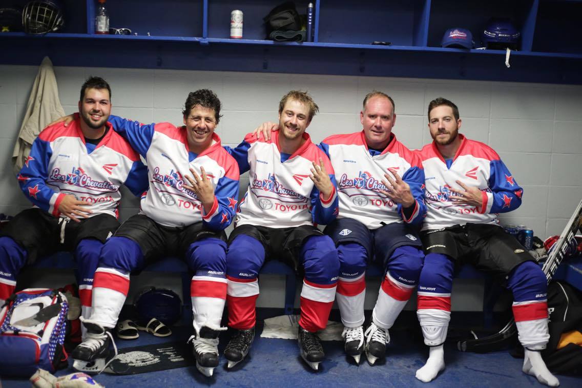 Image illustrant l'article: Des joueurs de la LNH prennent leur revanche sur les 4 Chevaliers Toyota