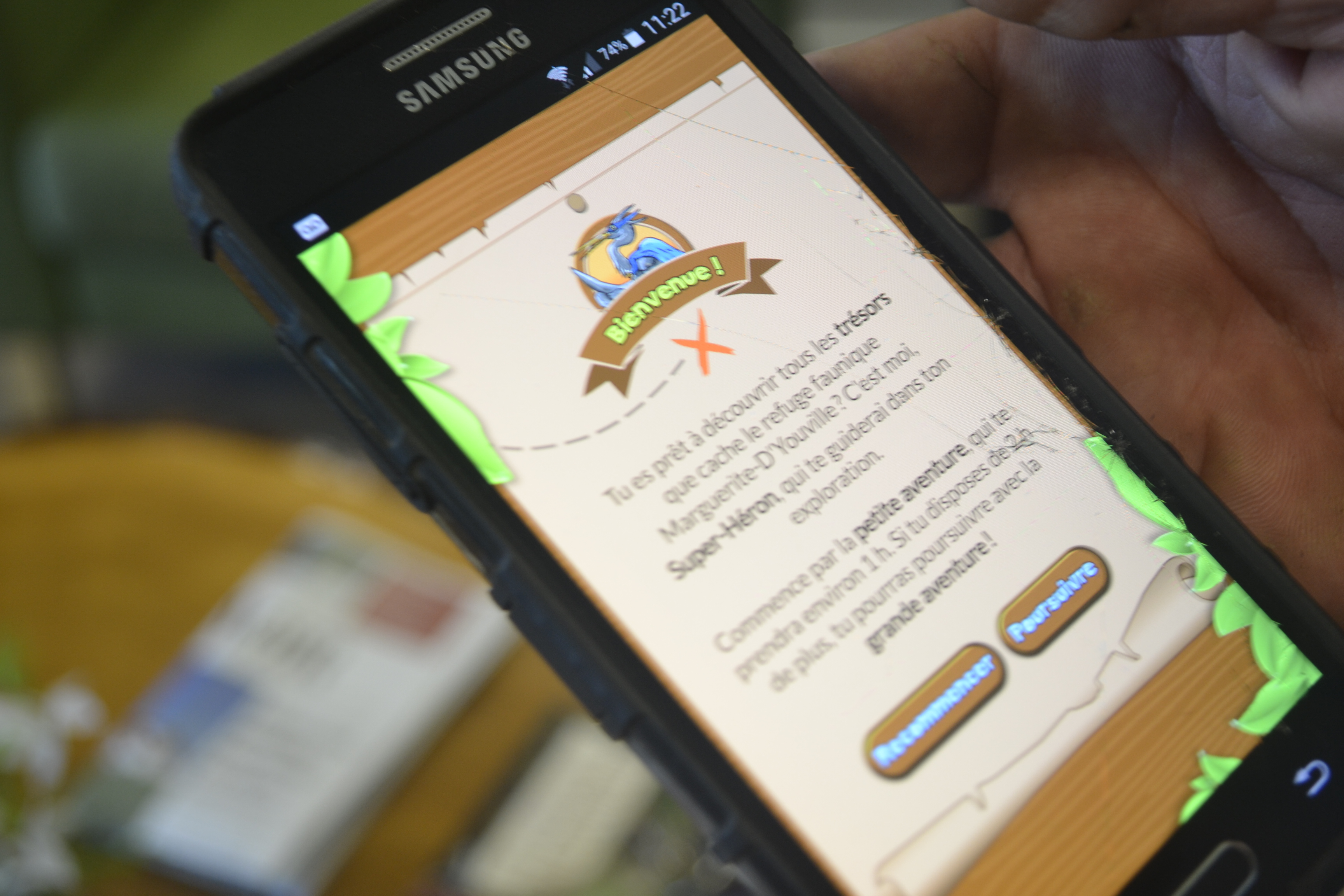 Image illustrant l'article: Une application ludique pour découvrir l’île Saint-Bernard