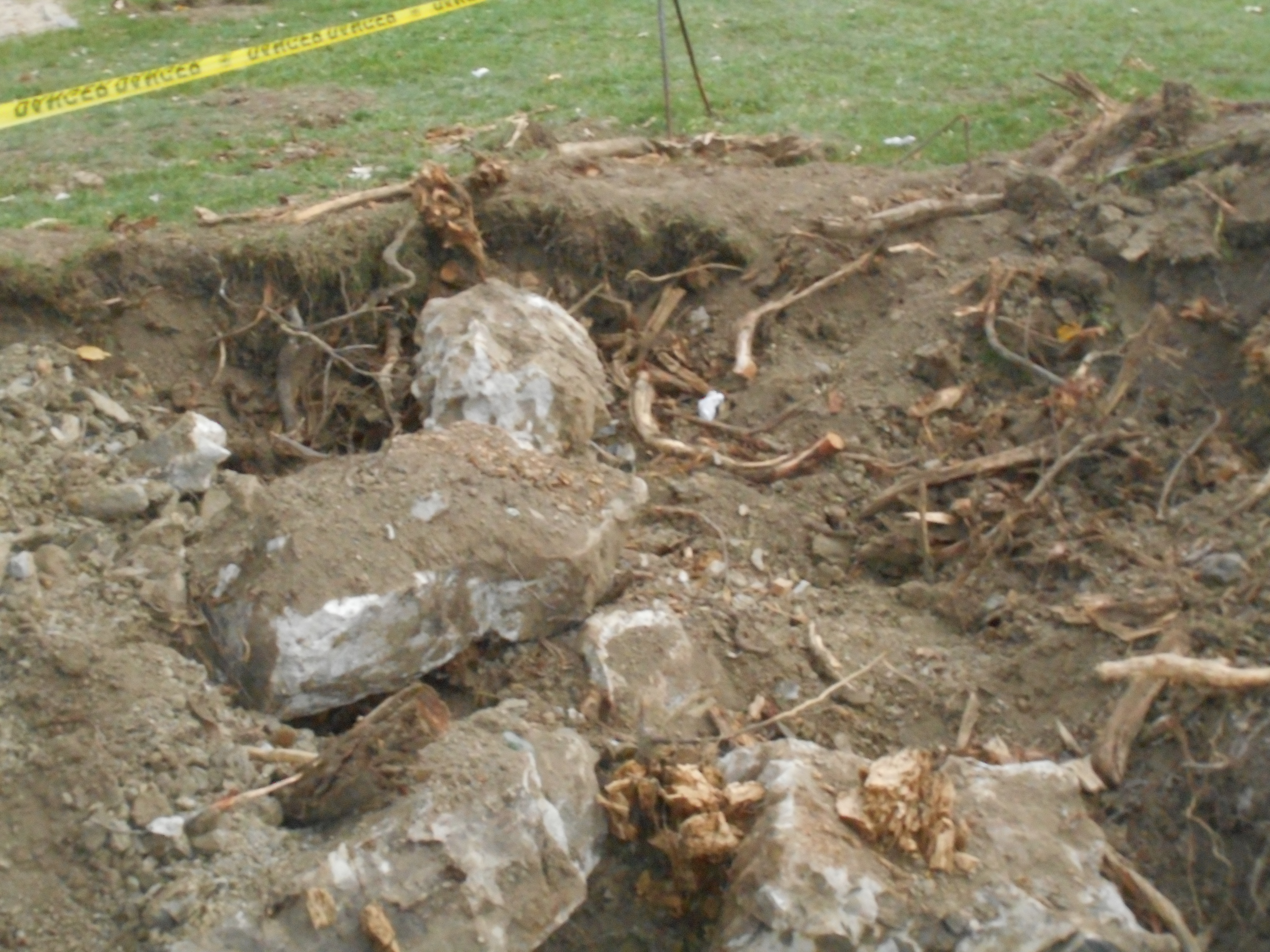 Des vestiges d&rsquo;une maison du XIXe trouvés dans un parc à Châteauguay