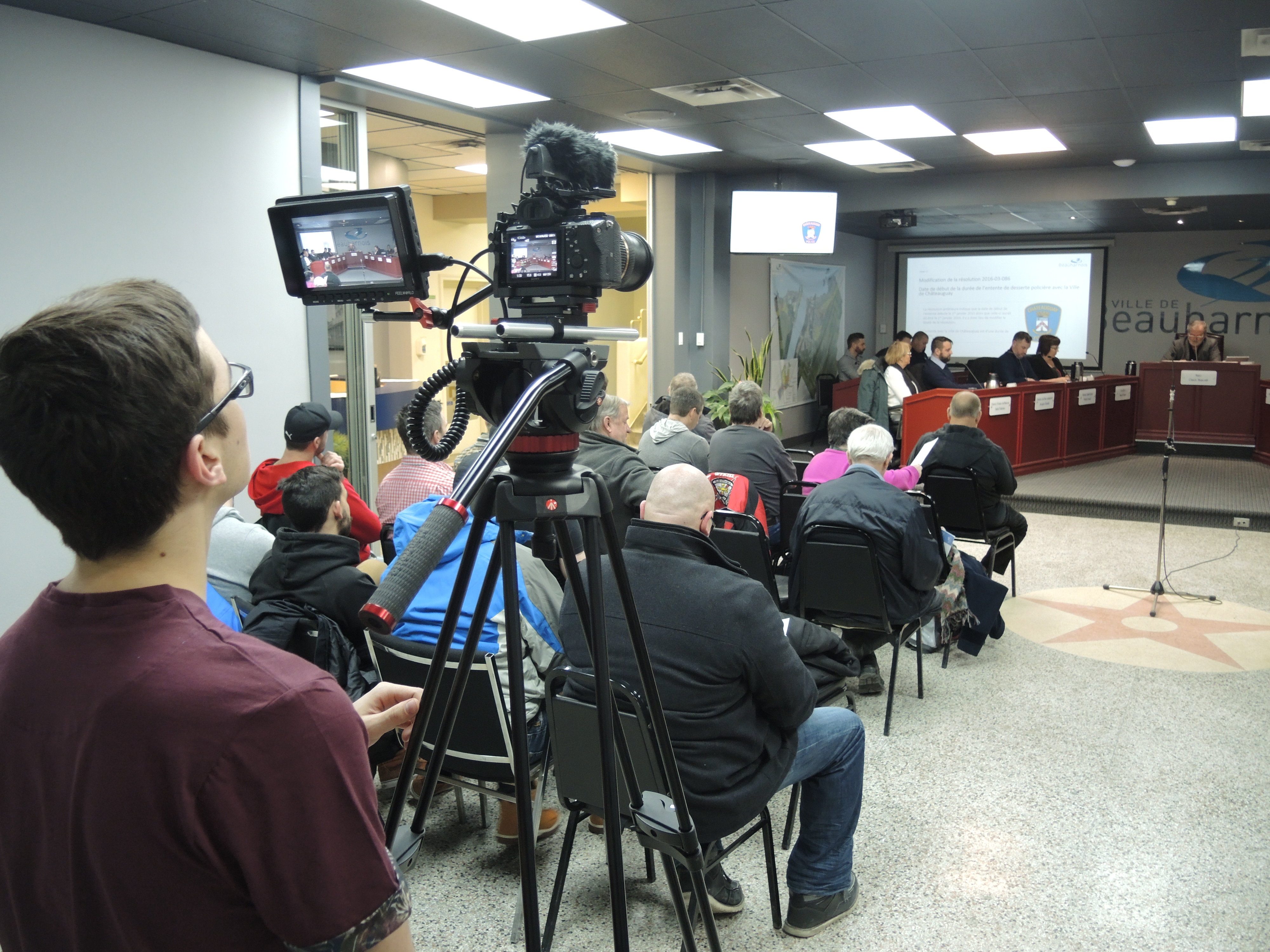 Image illustrant l'article: Les assemblées des élus de Beauharnois maintenant sur internet