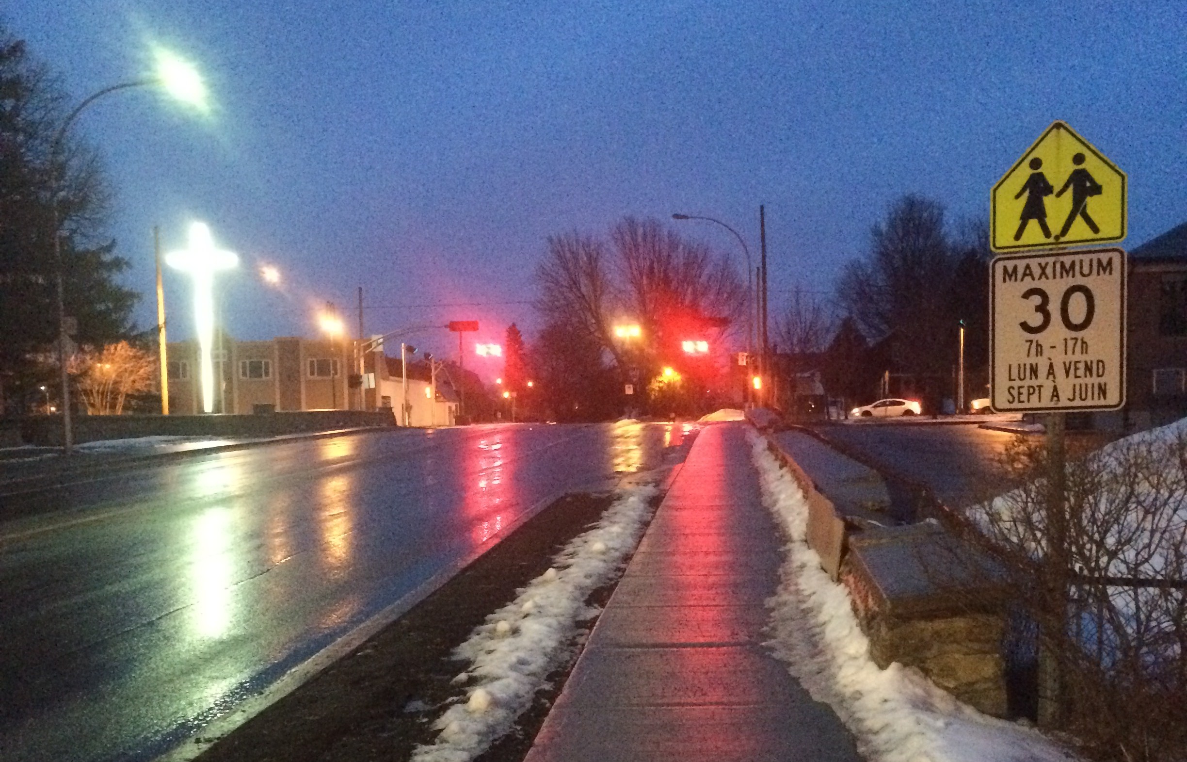 Les écoles sont fermées