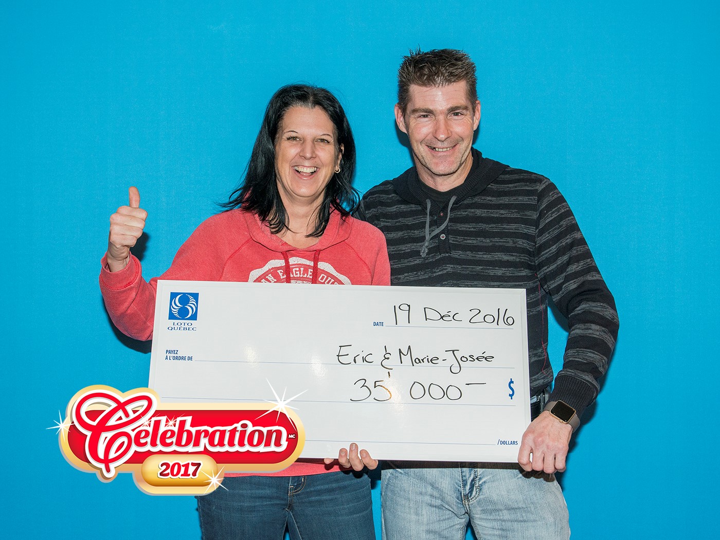 Un couple s’enrichit de 35 000 $