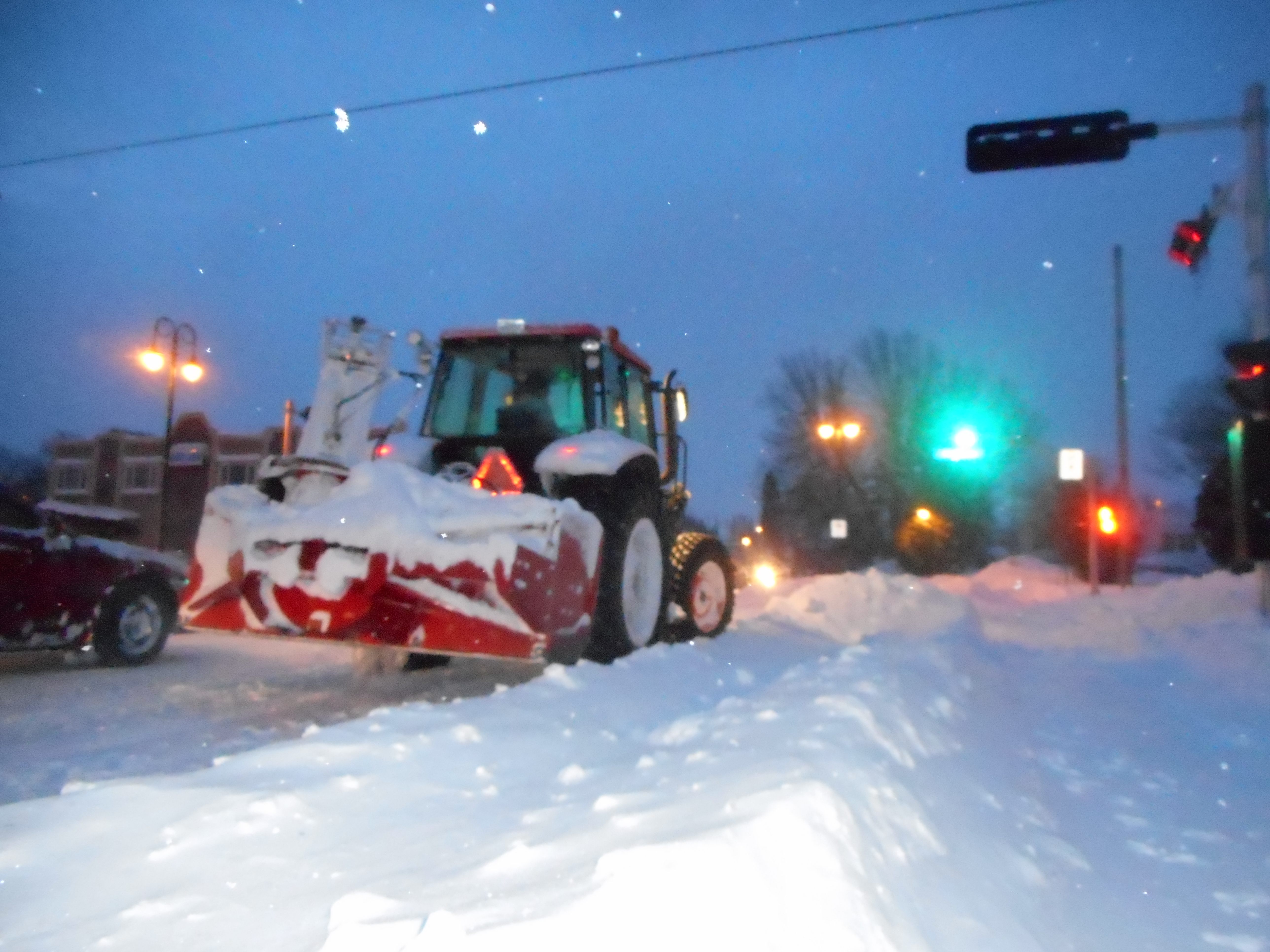 Conditions routières lundi matin