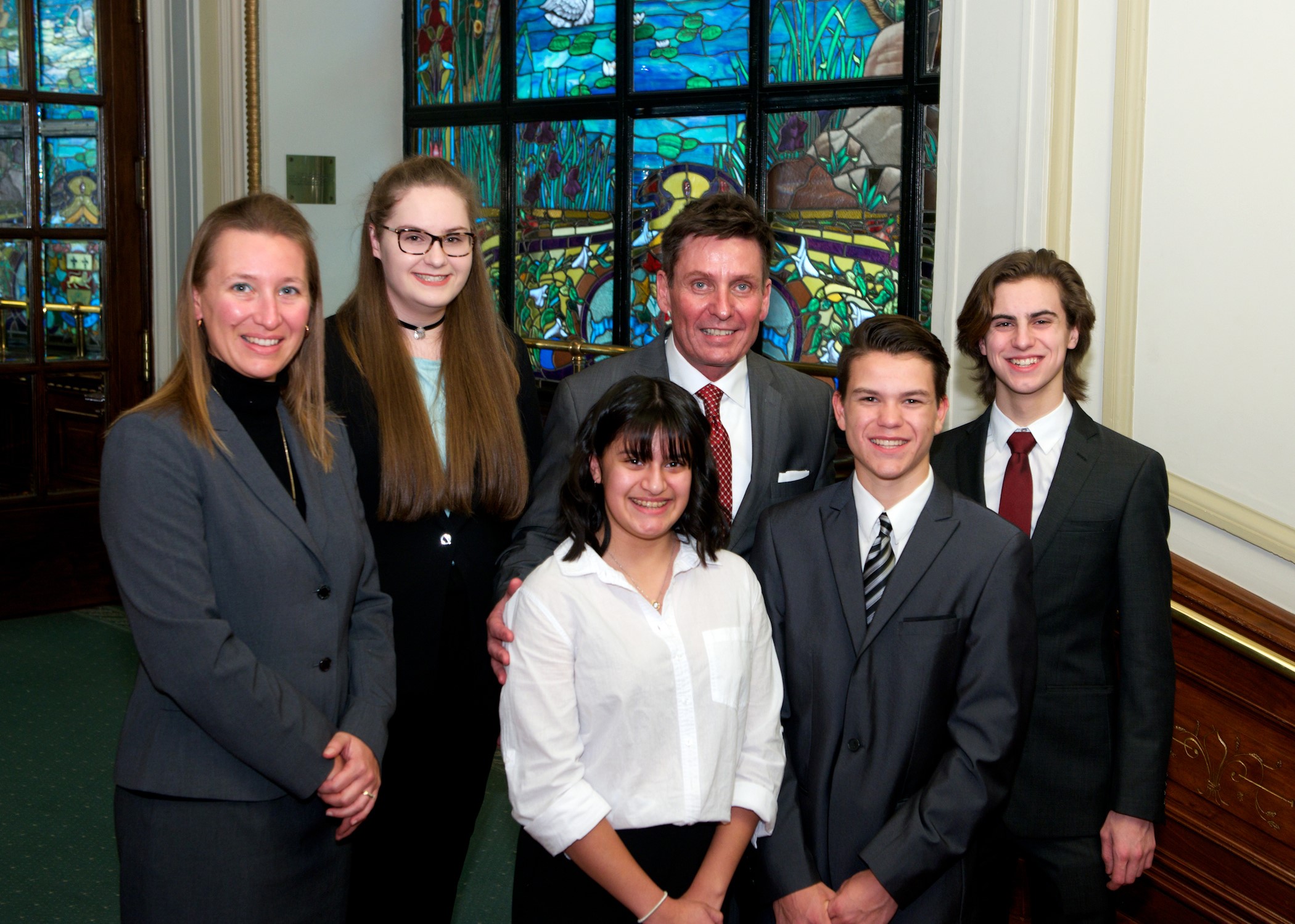 Image illustrant l'article: Des élèves initiés au rôle de parlementaire