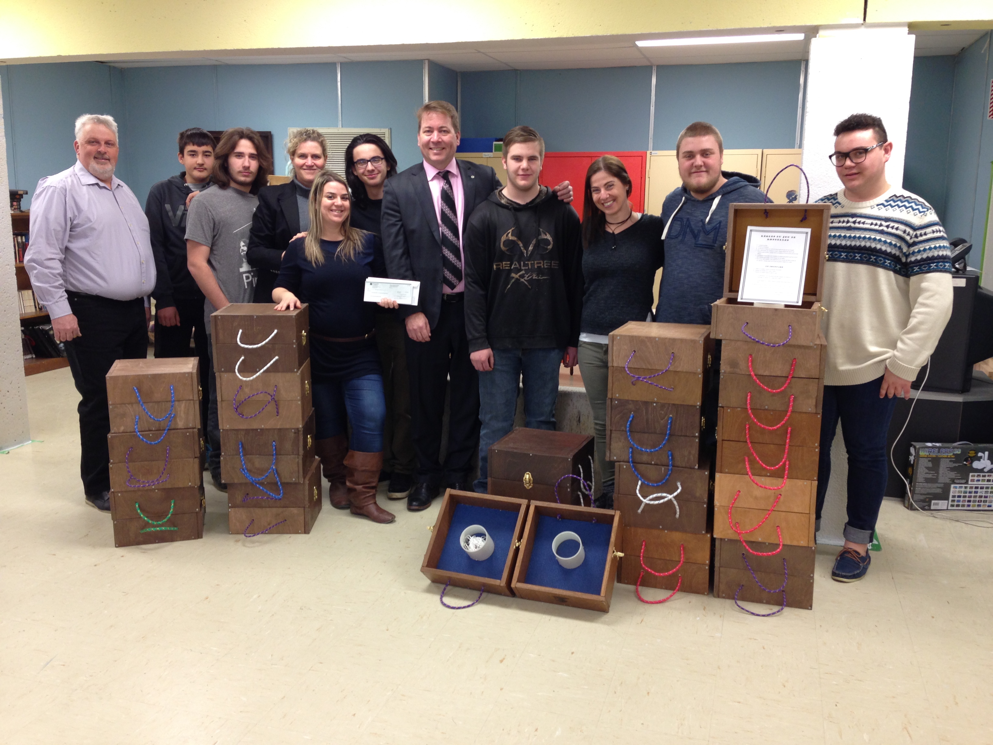 Projet scolaire «J’me lance en affaires !» épaulé par Desjardins