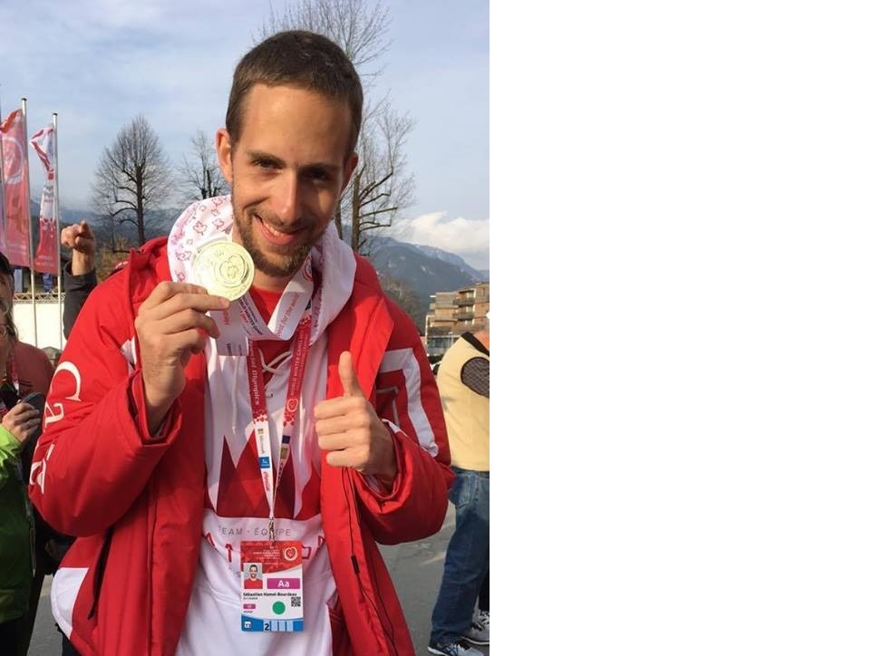 Sébastien Hamel Bourdeau décroche l&rsquo;or et un record en Autriche