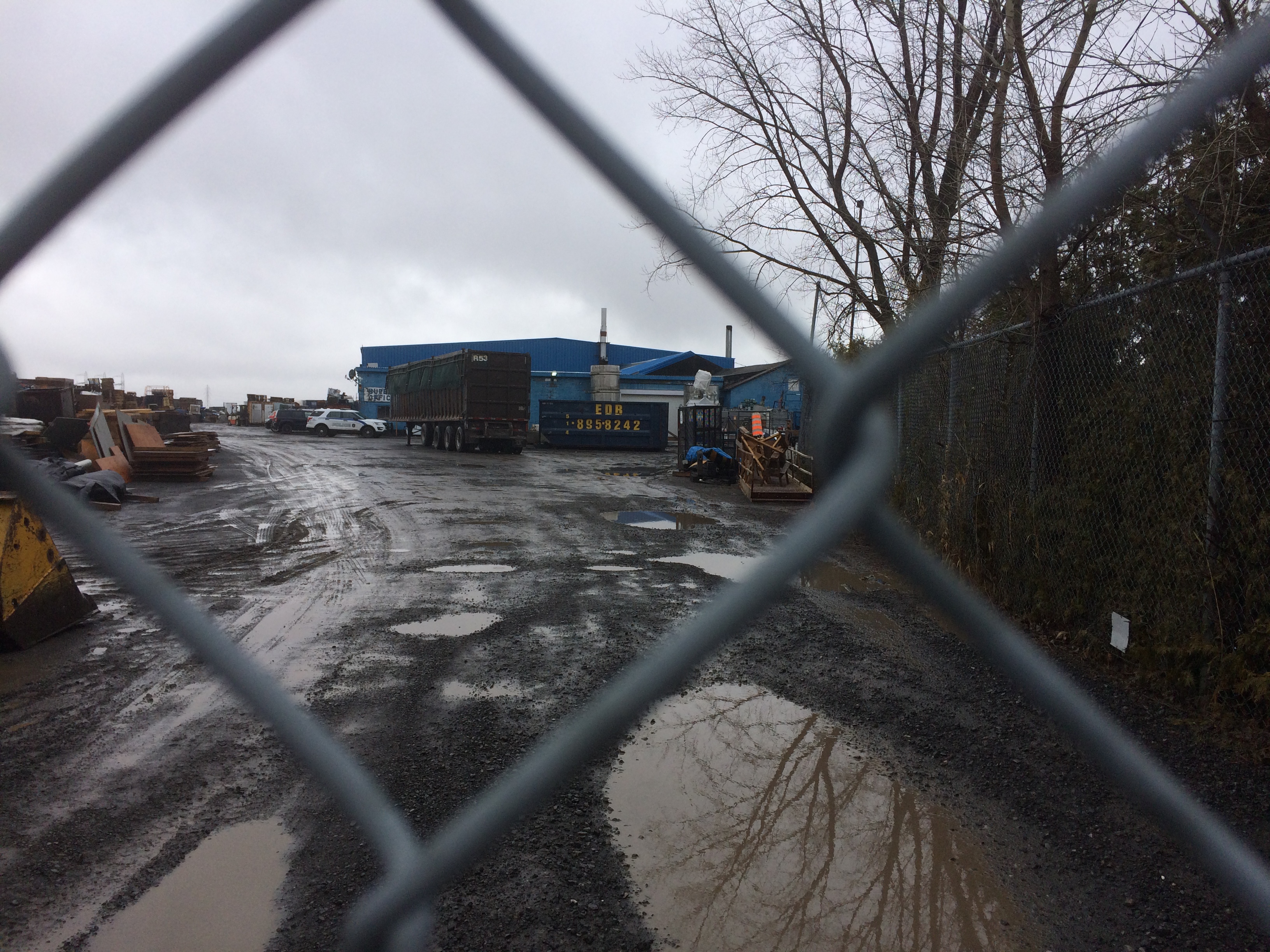 Un homme blessé dans un accident de travail