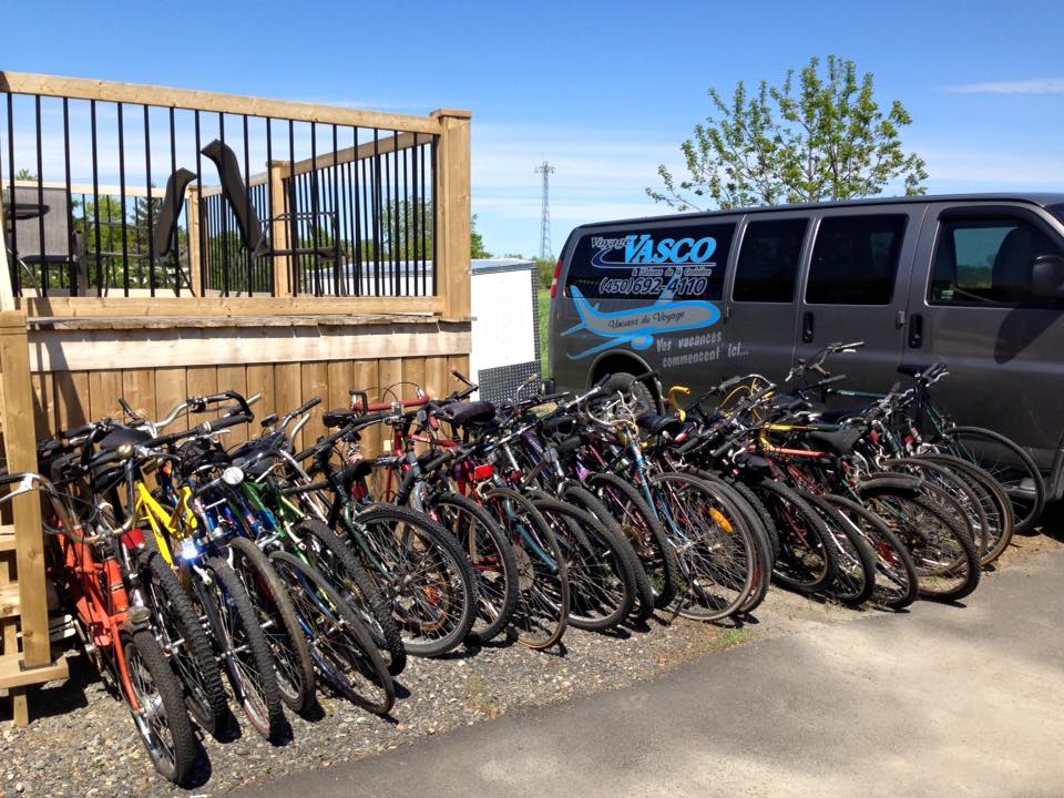 Collecte de vélos usagés à Mercier pour les pays en voie de développement