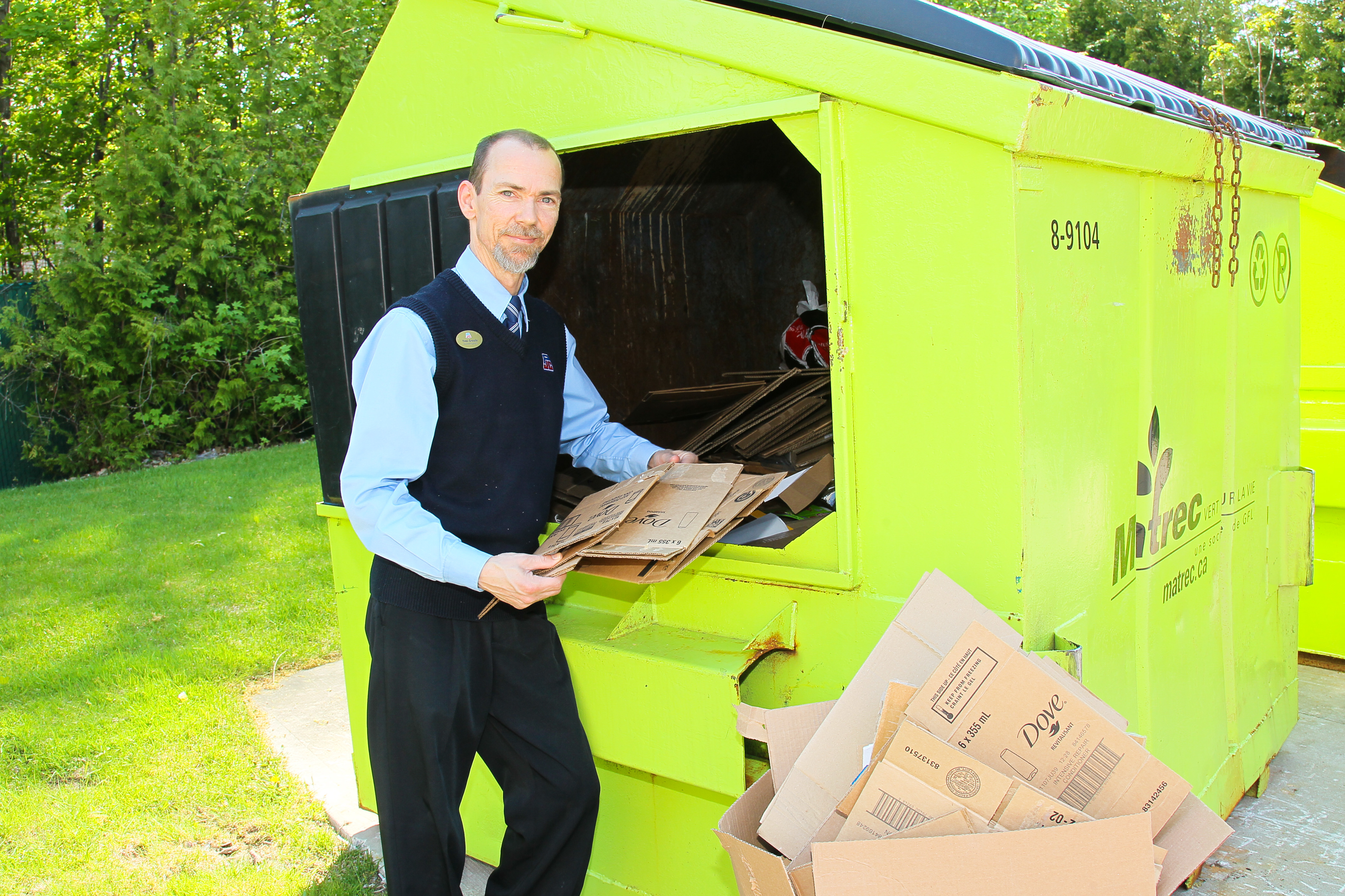 Un commerce de Mercier récompensé pour son programme de recyclage