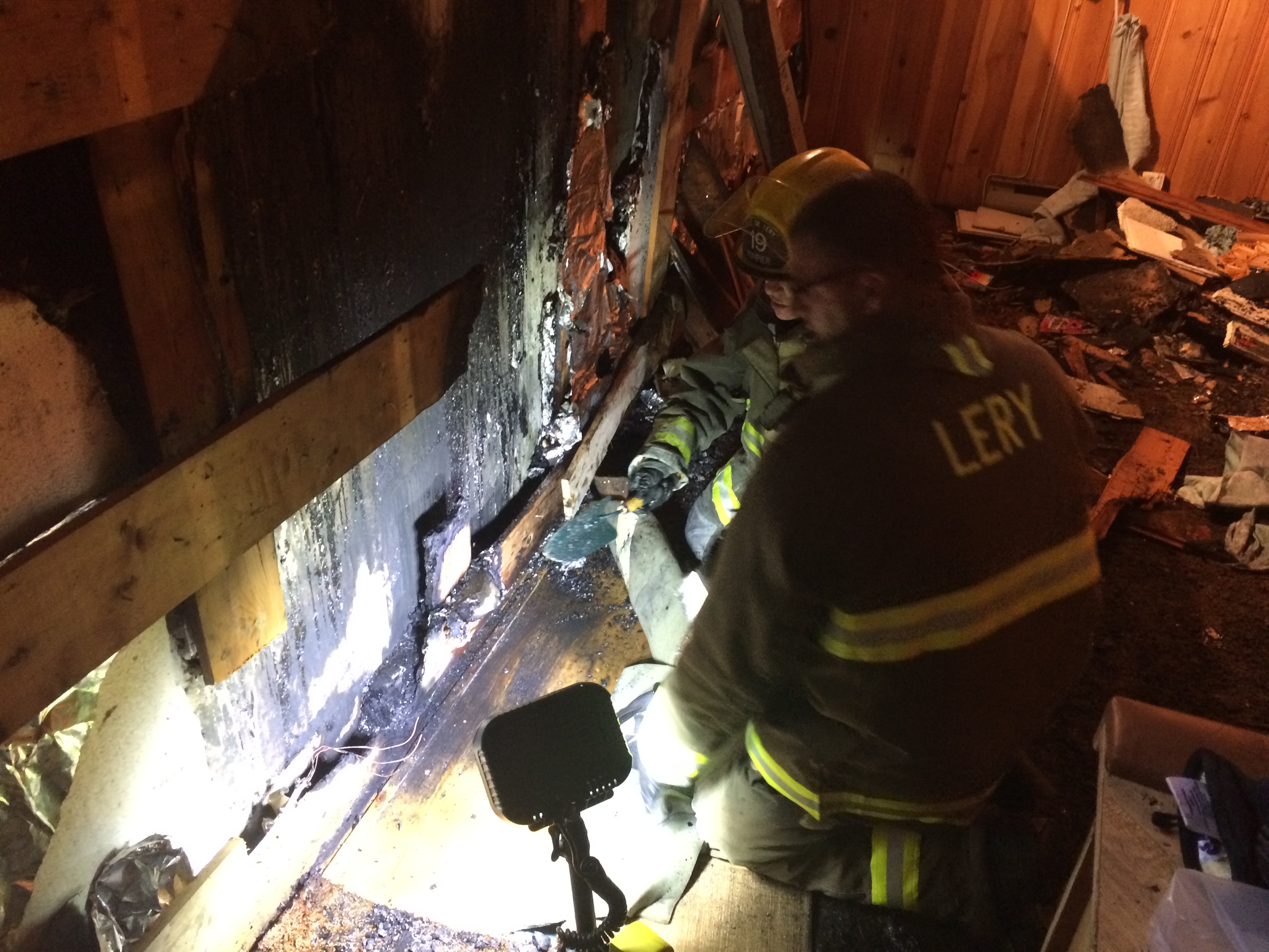 C’est bien la foudre qui a causé un incendie à Léry