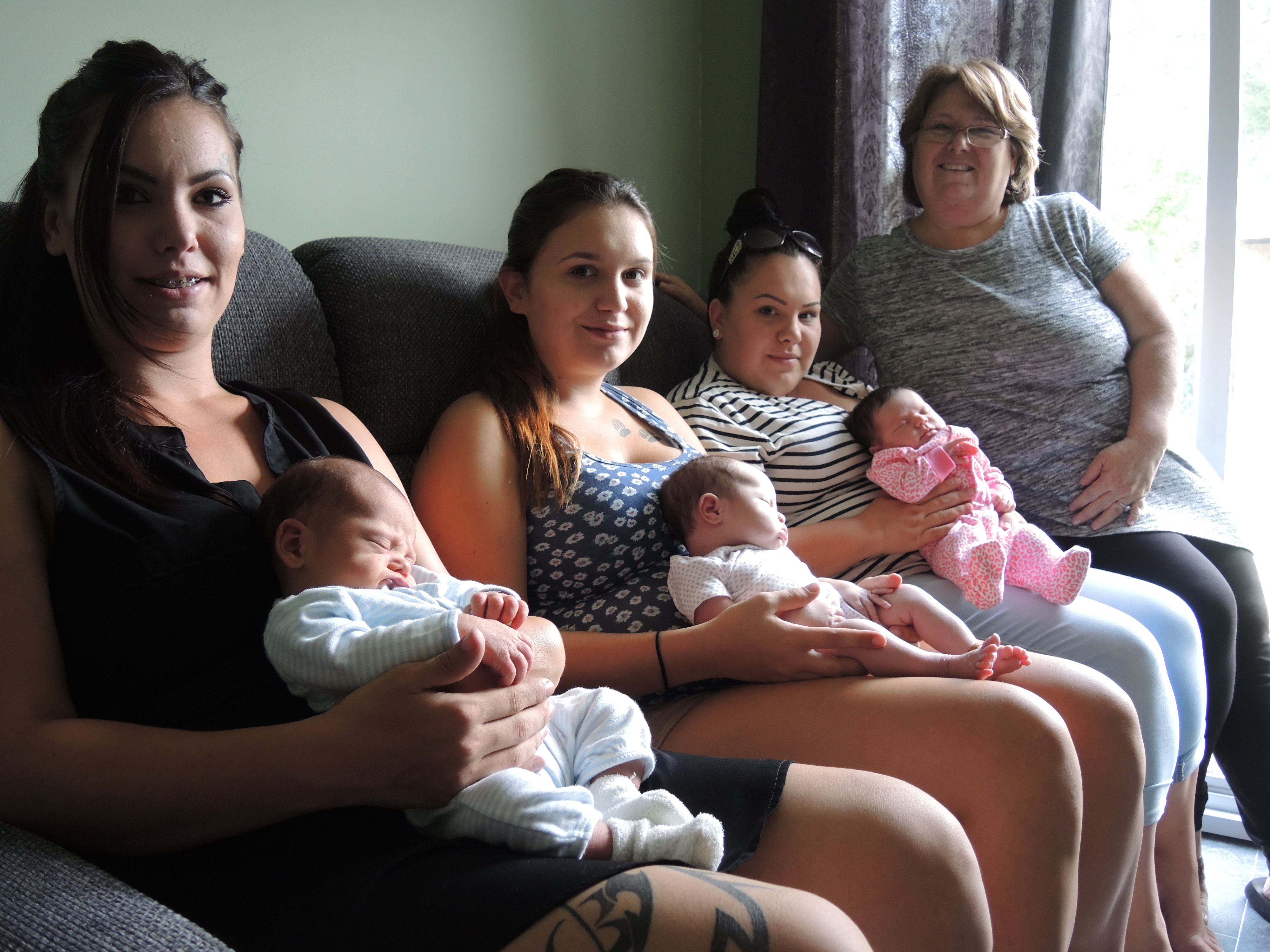 Image illustrant l'article: Trois sœurs accouchent dans un délai de 44 heures à l’hôpital Anna-Laberge