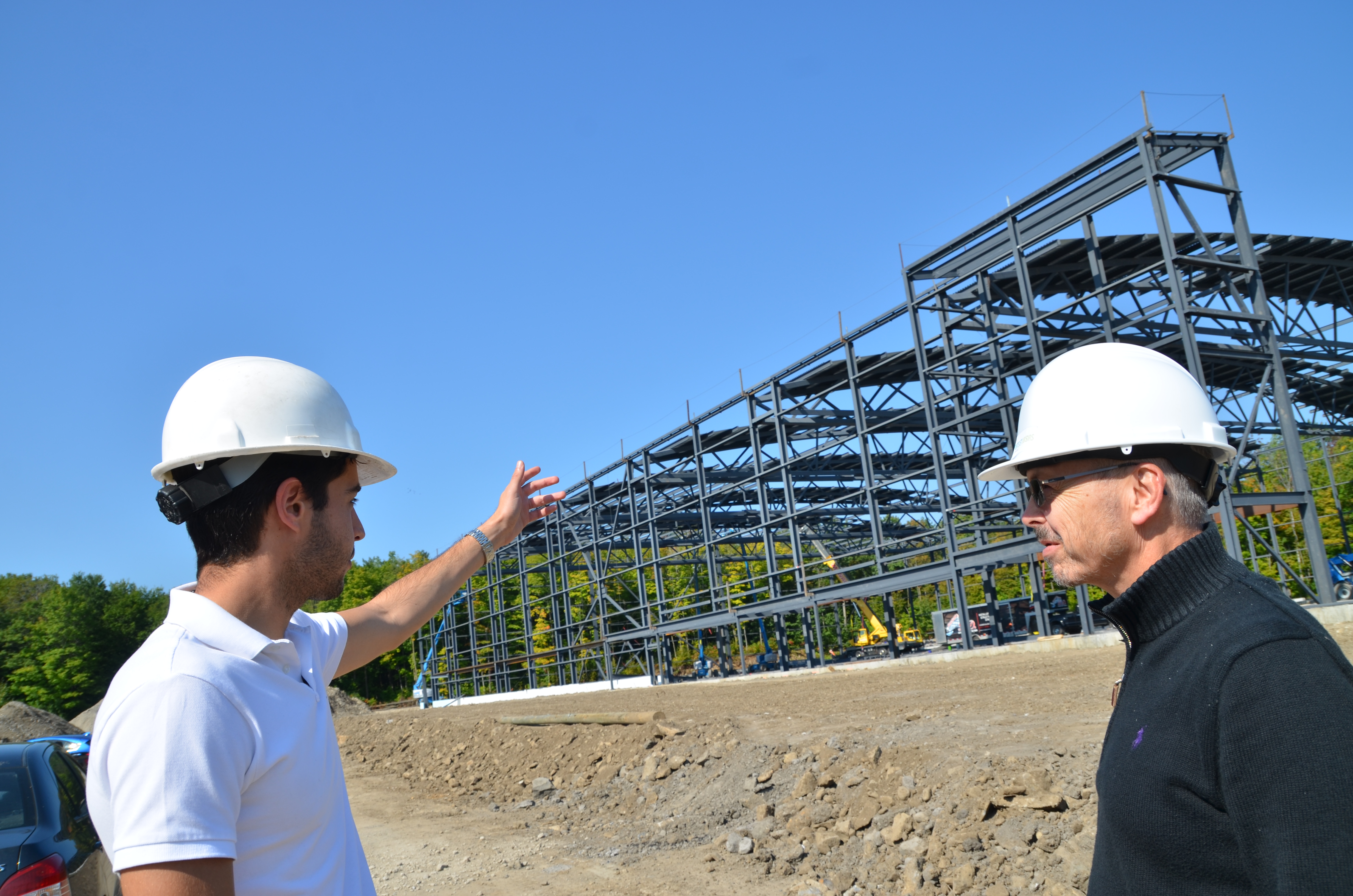 Image illustrant l'article: Le Sportplex prend forme
