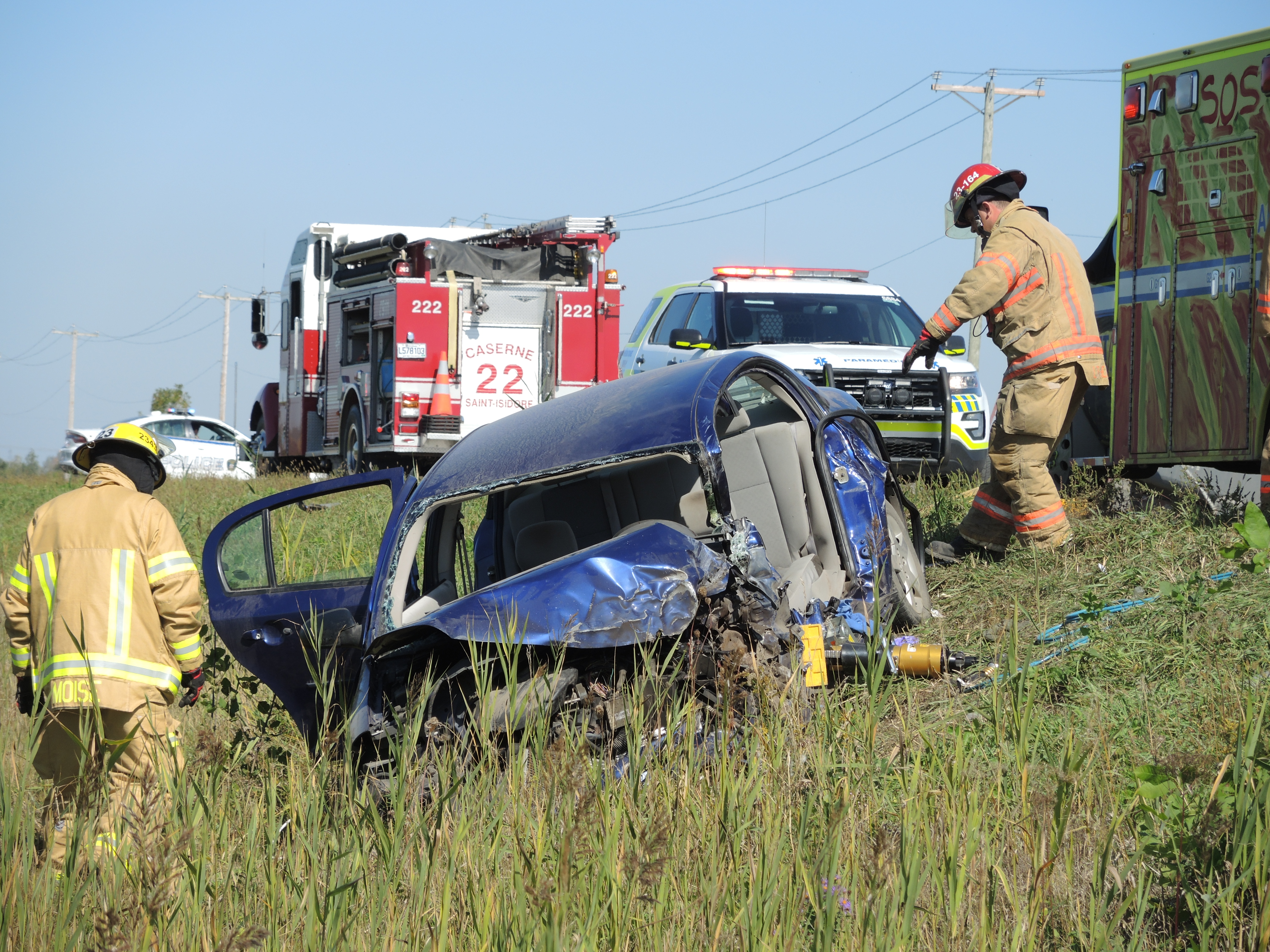 Face-à-face à Saint-Isidore