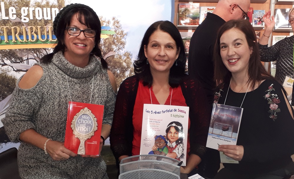 Salon du livre de Montréal : Mère, fille et tante liées par la passion d’écrire