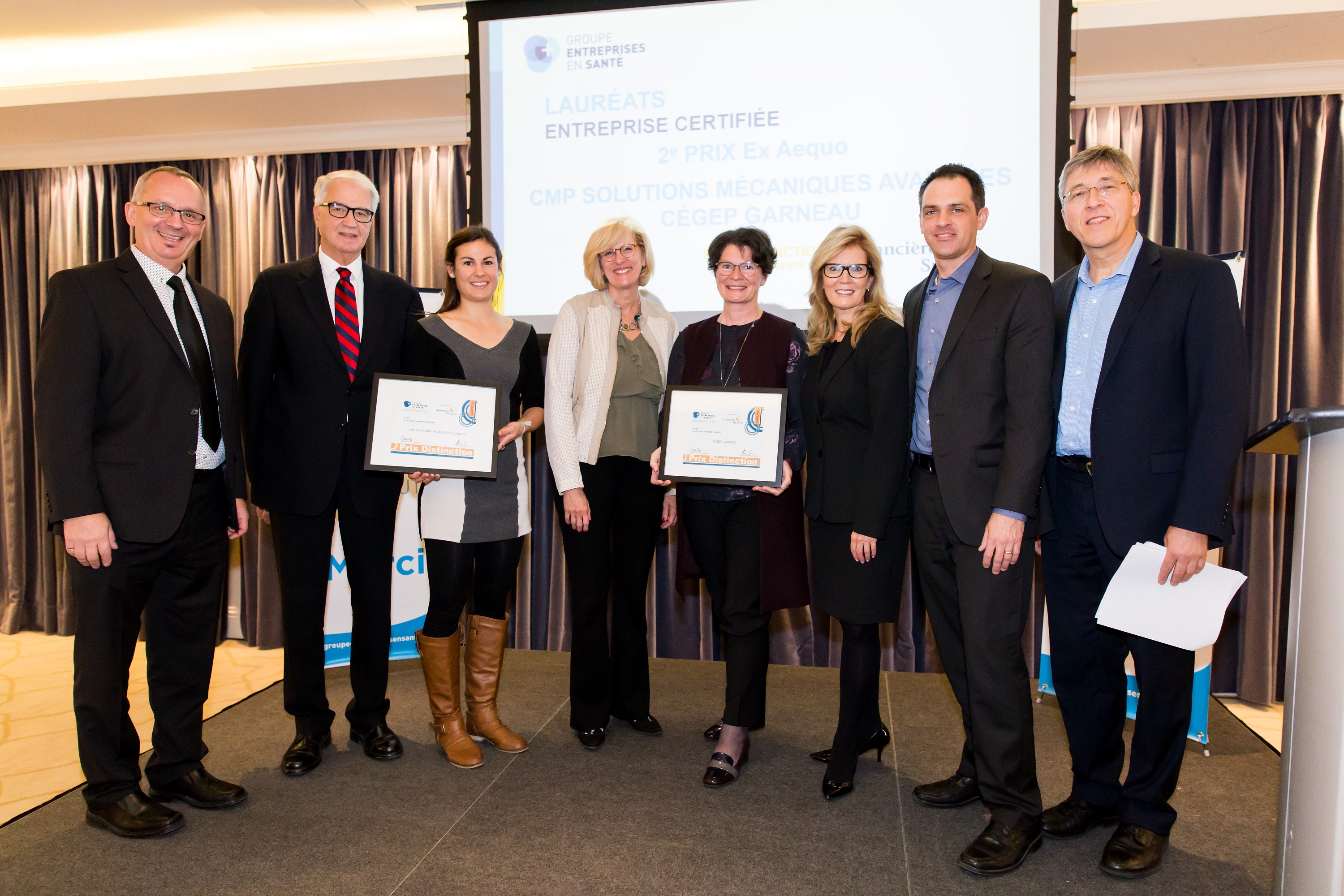 CMP récompensée pour son programme Entreprise en Santé