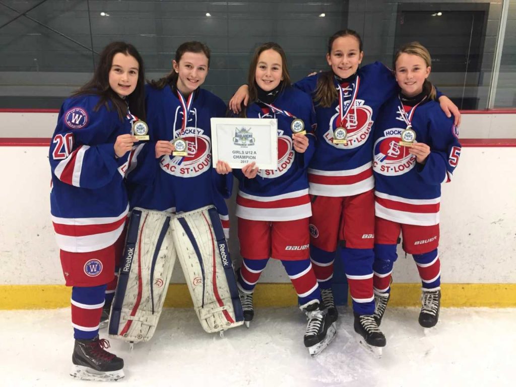 Des filles de la région parmi l&rsquo;élite du hockey féminin